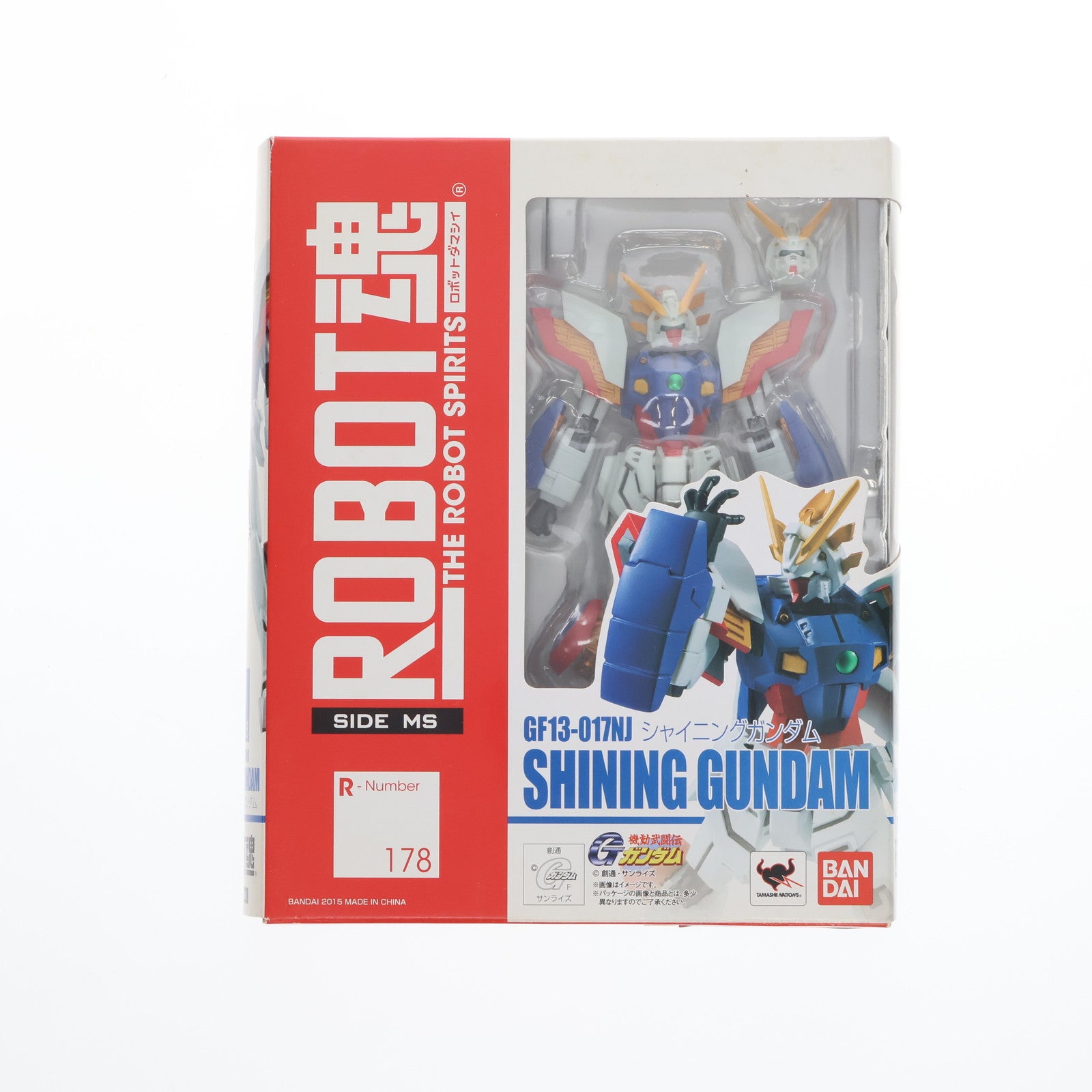 【中古即納】[FIG] ROBOT魂(SIDE MS) シャイニングガンダム 機動武闘伝Gガンダム 完成品 可動フィギュア バンダイ(20150418)