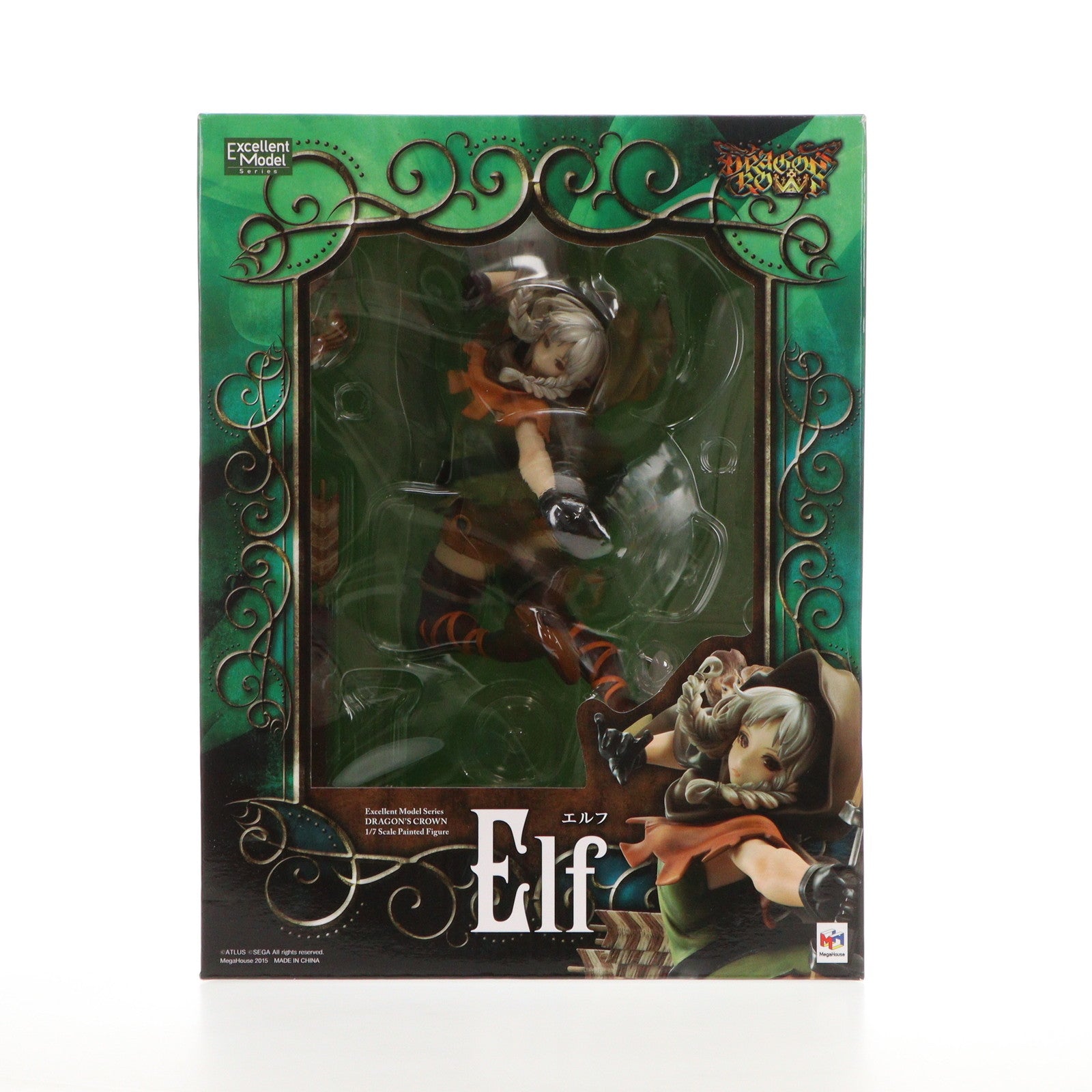 【中古即納】[FIG] (再販) エクセレントモデル エルフ ドラゴンズクラウン 1/7 完成品 フィギュア メガハウス(20150401)