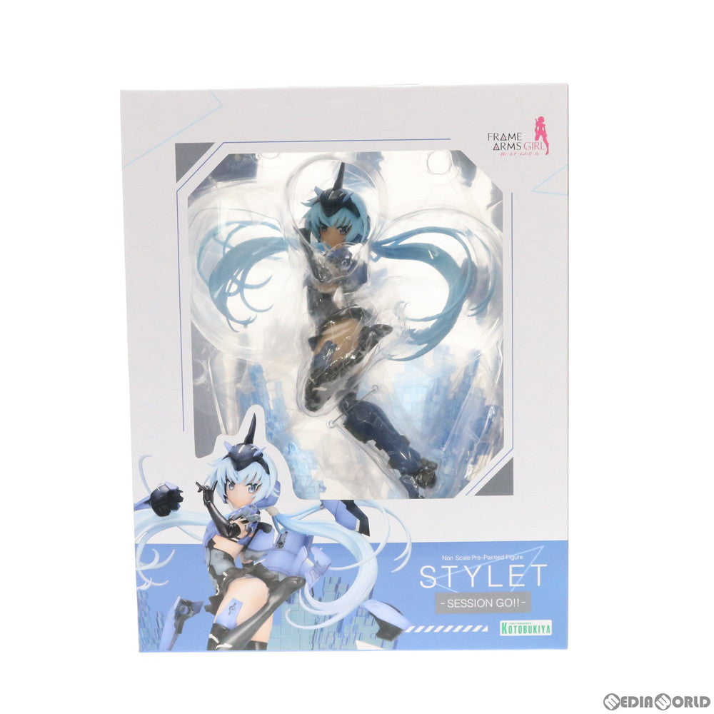 【中古即納】[FIG]フレームアームズ・ガール スティレット -SESSION GO!!- 完成品 フィギュア(PP774) コトブキヤ(20190830)