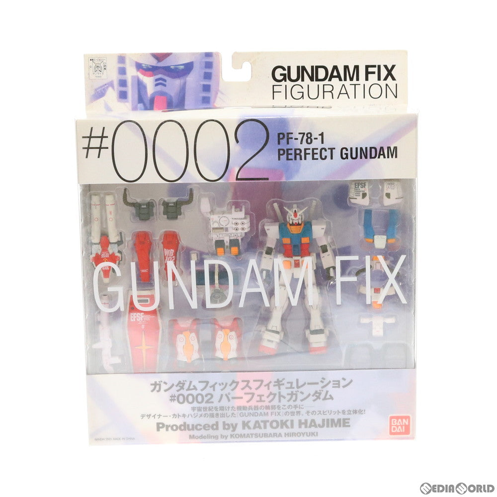 【中古即納】[FIG] GUNDAM FIX FIGURATION #0002 パーフェクトガンダム 機動戦士ガンダム 完成品 可動フィギュア バンダイ(20010330)