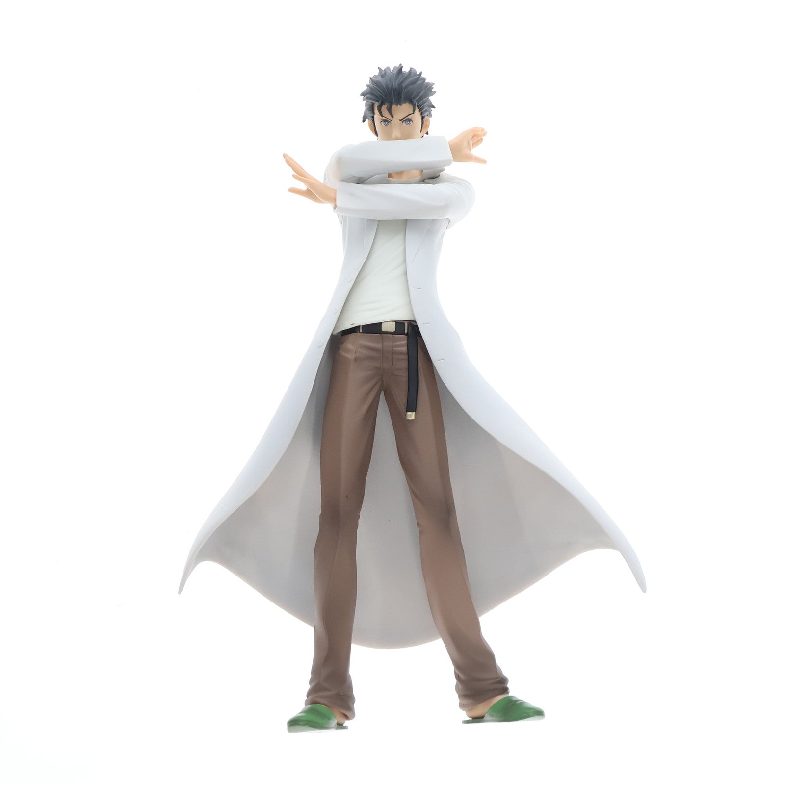 【中古即納】[FIG]岡部倫太郎(おかべりんたろう) STEINS;GATE(シュタインズ・ゲート) 完成品 フィギュア  ピーエムオフィスエー(20130526)