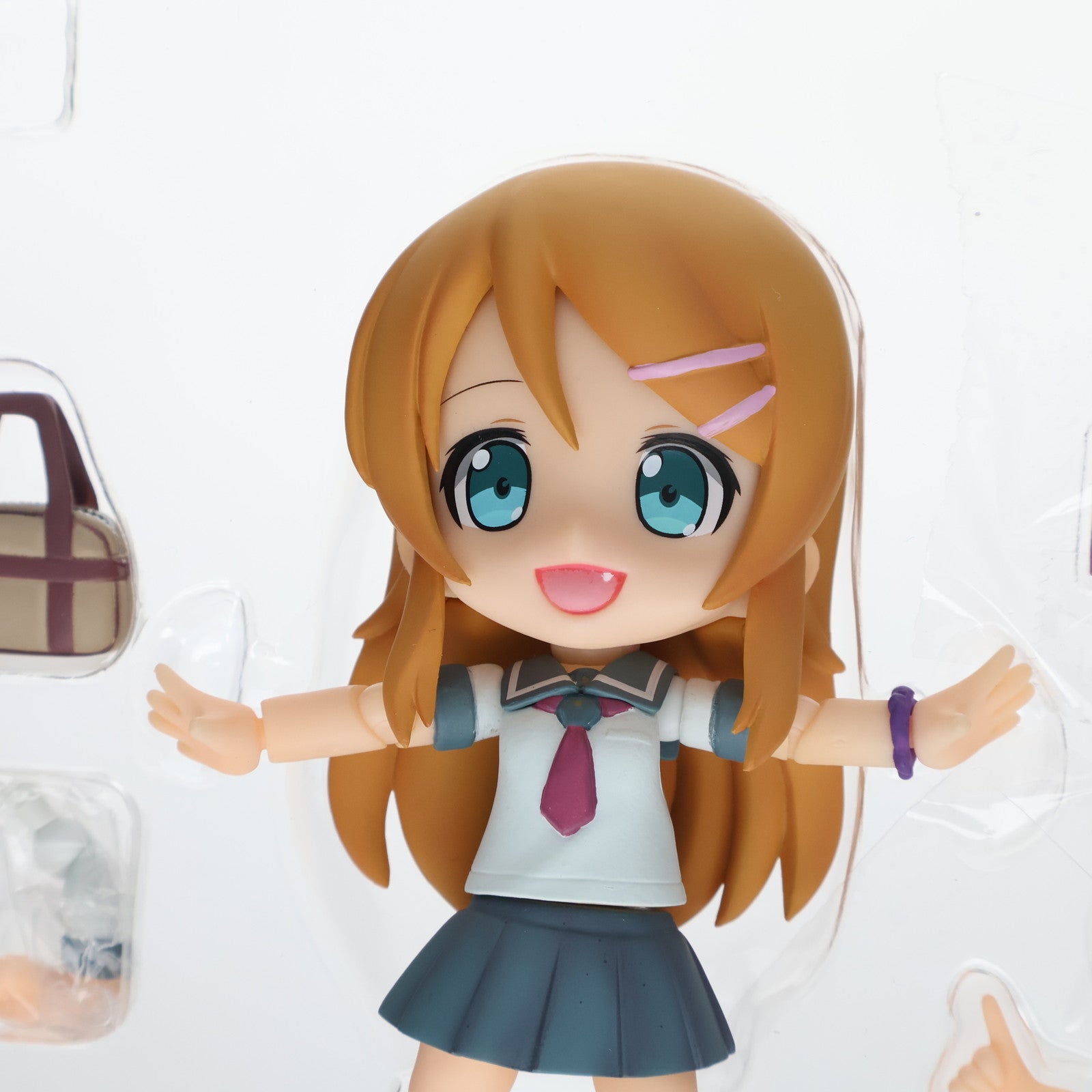 【中古即納】[FIG]キューポッシュ 高坂桐乃(こうさかきりの) 俺の妹がこんなに可愛いわけがない 完成品 可動フィギュア(AD003) コトブキヤ(20130516)