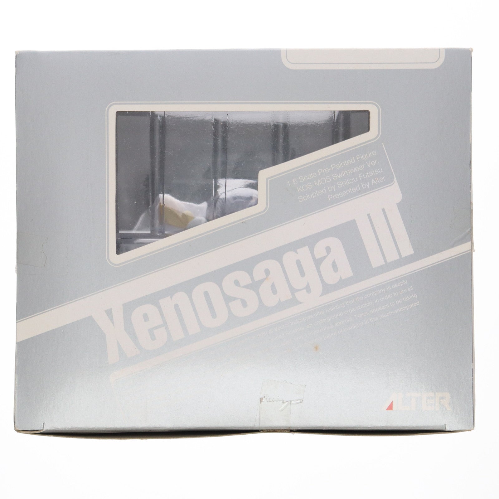 【中古即納】[FIG](初販版)Xenosaga III KOS-MOS(コスモス) 水着Ver. ゼノサーガ エピソードIII[ツァラトゥストラはかく語りき] 1/6 完成品 フィギュア アルター(20090131)