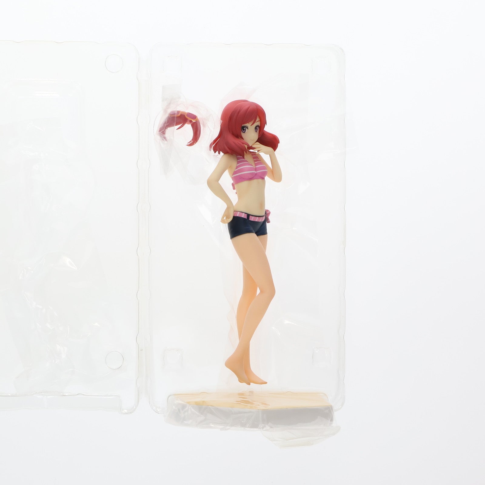 【中古即納】[FIG] BEACH QUEENS(ビーチクイーンズ) 西木野真姫(にしきのまき) ラブライブ! 1/10 完成品 フィギュア(NF-263) ウェーブ(WAVE) (20140711)