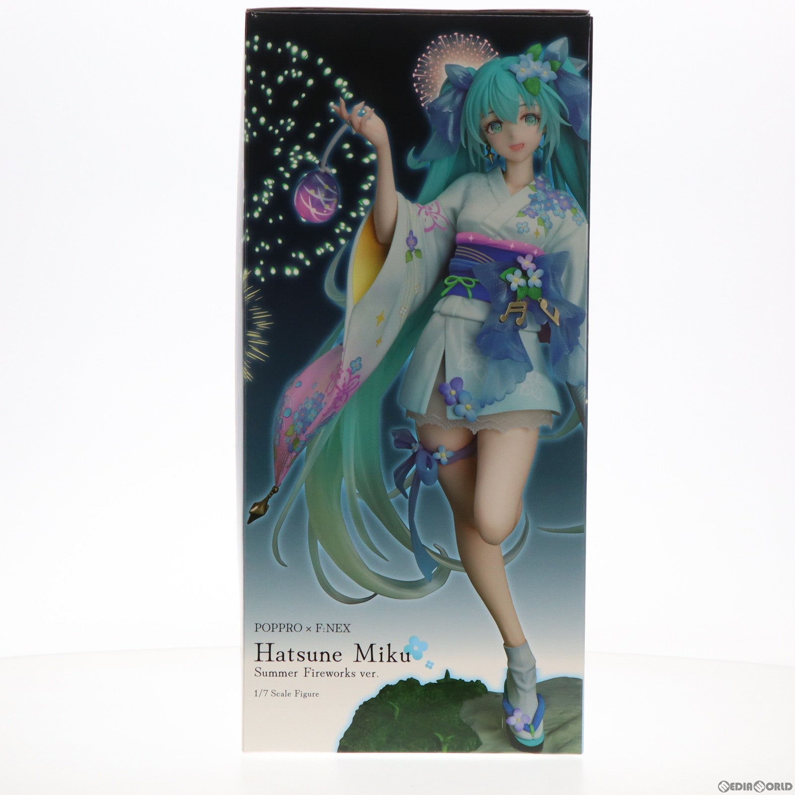 【中古即納】[FIG] 予約特典付属 F:NEX限定 初音ミク 真夏花火Ver. キャラクター・ボーカル・シリーズ 01 初音ミク 1/7 完成品 フィギュア(AMU-FNX868) フリュー(20240331)