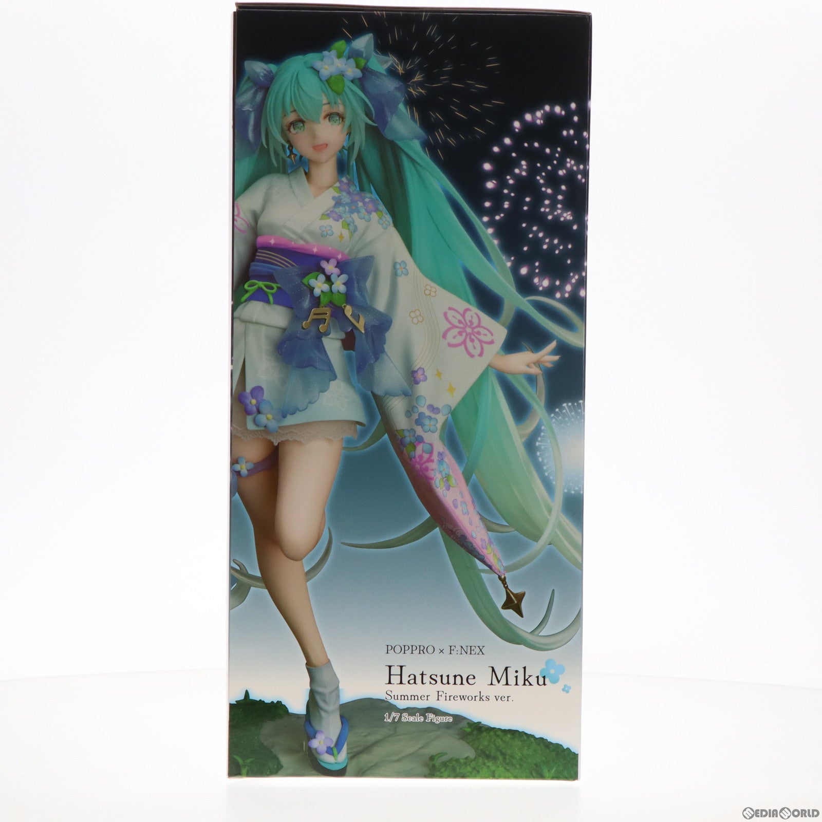 【中古即納】[FIG] 予約特典付属 F:NEX限定 初音ミク 真夏花火Ver. キャラクター・ボーカル・シリーズ 01 初音ミク 1/7 完成品 フィギュア(AMU-FNX868) フリュー(20240331)