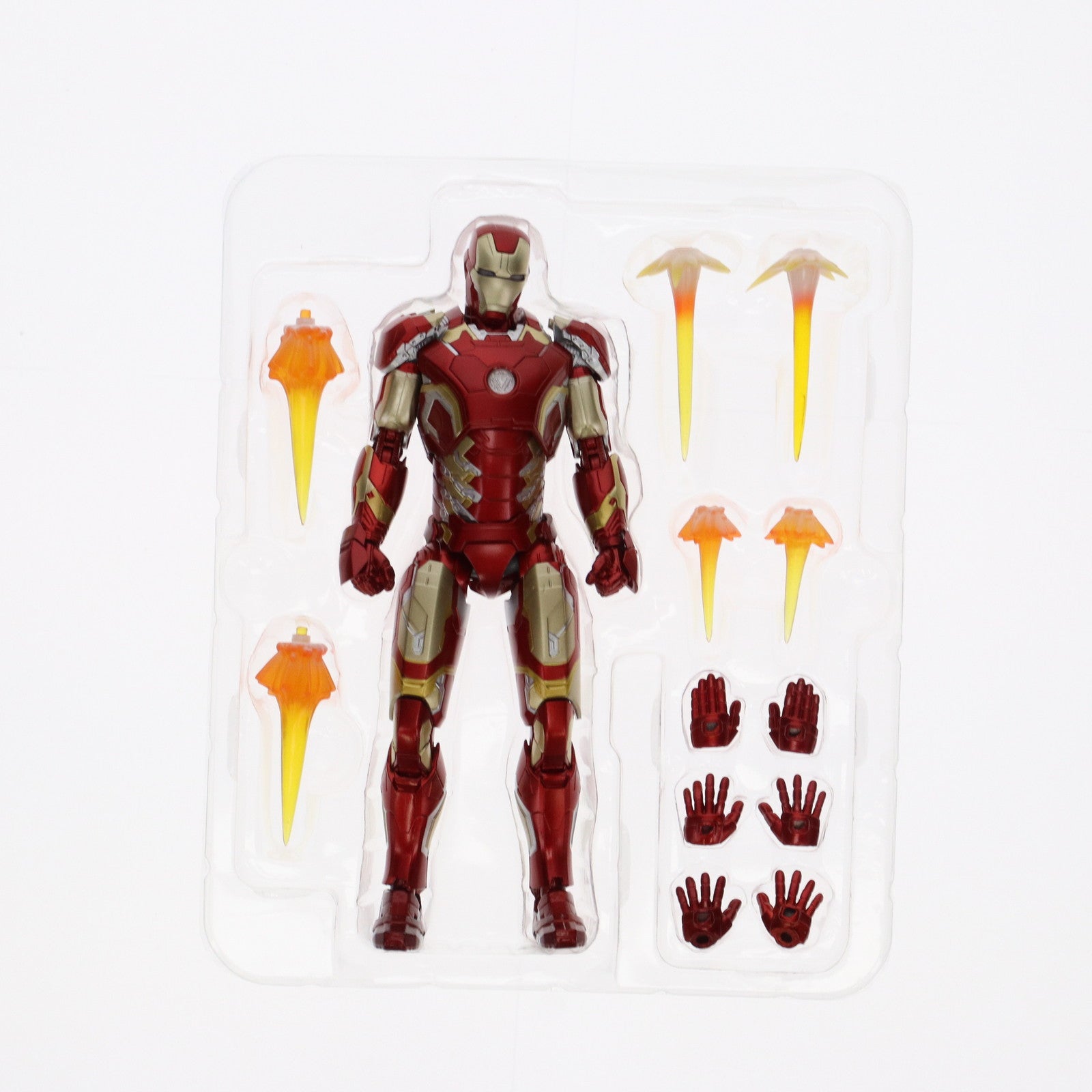 【中古即納】[FIG] (再販) S.H.Figuarts(フィギュアーツ) アイアンマン マーク43 アベンジャーズ/エイジ・オブ・ウルトロン 完成品 可動フィギュア バンダイスピリッツ(20190426)