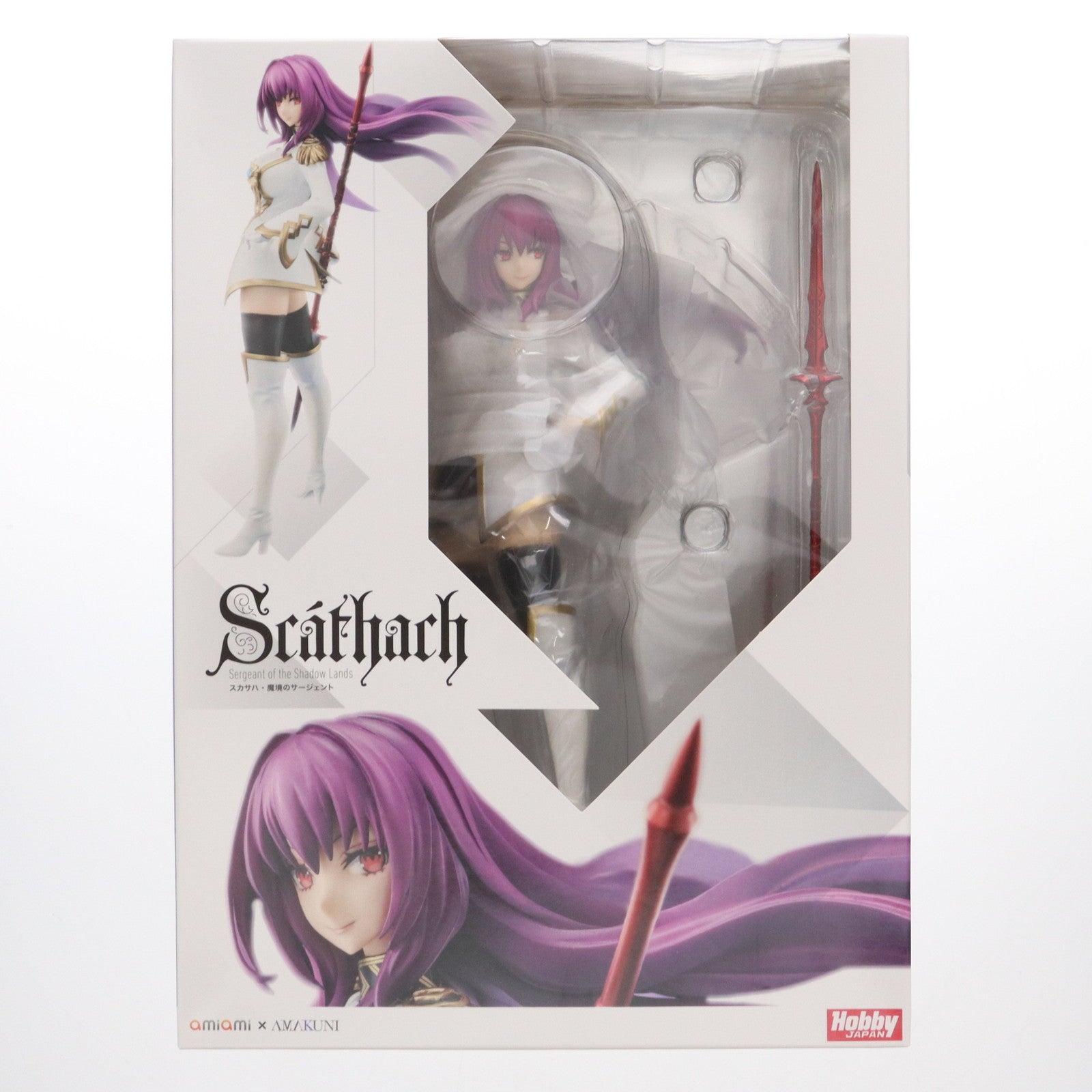 【中古即納】[FIG]スカサハ 魔境のサージェント Fate/EXTELLA LINK(フェイト/エクステラ リンク) 1/7 完成品 フィギュア あみあみ×AMAKUNI(アマクニ)(20230531)