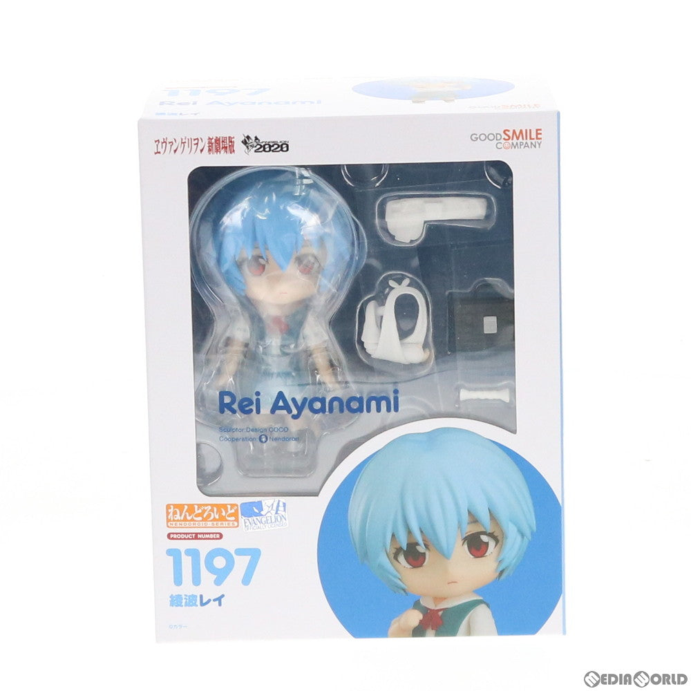 【中古即納】[FIG]ねんどろいど 1197 綾波レイ ヱヴァンゲリヲン新劇場版 完成品 可動フィギュア グッドスマイルカンパニー(20200328)