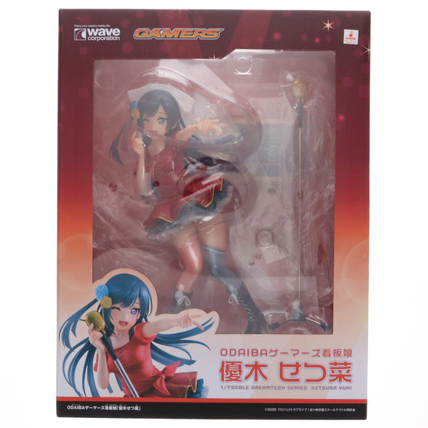 【中古即納】[FIG]ゲーマーズ限定 ODAIBAゲーマーズ看板娘 優木せつ菜(ゆうきせつな) Dream Tech ラブライブ!虹ヶ咲学園スクールアイドル同好会  1/7 完成品 フィギュア(DT-180) ウェーブ(WAVE)