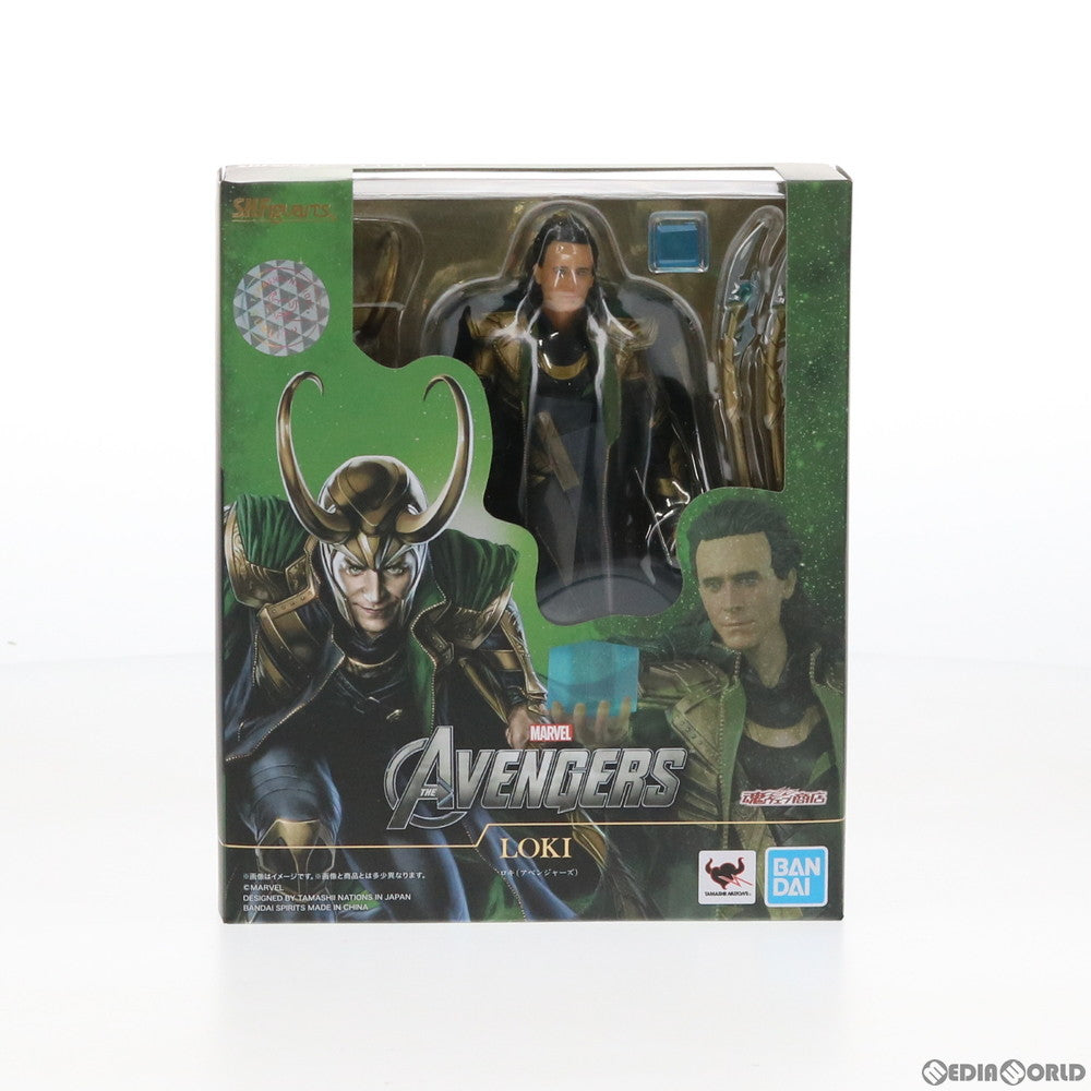 【中古即納】[FIG]魂ウェブ商店限定 S.H.Figuarts(フィギュアーツ) ロキ(アベンジャーズ) 完成品 可動フィギュア バンダイスピリッツ(20200930)