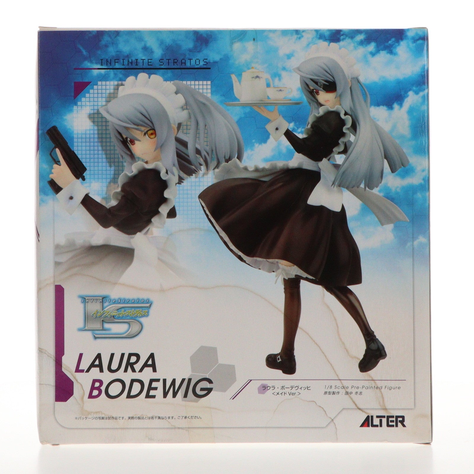 【中古即納】[FIG]ラウラ・ボーデヴィッヒ メイドVer. IS インフィニット・ストラトス 1/8 完成品 フィギュア アルター(20130530)