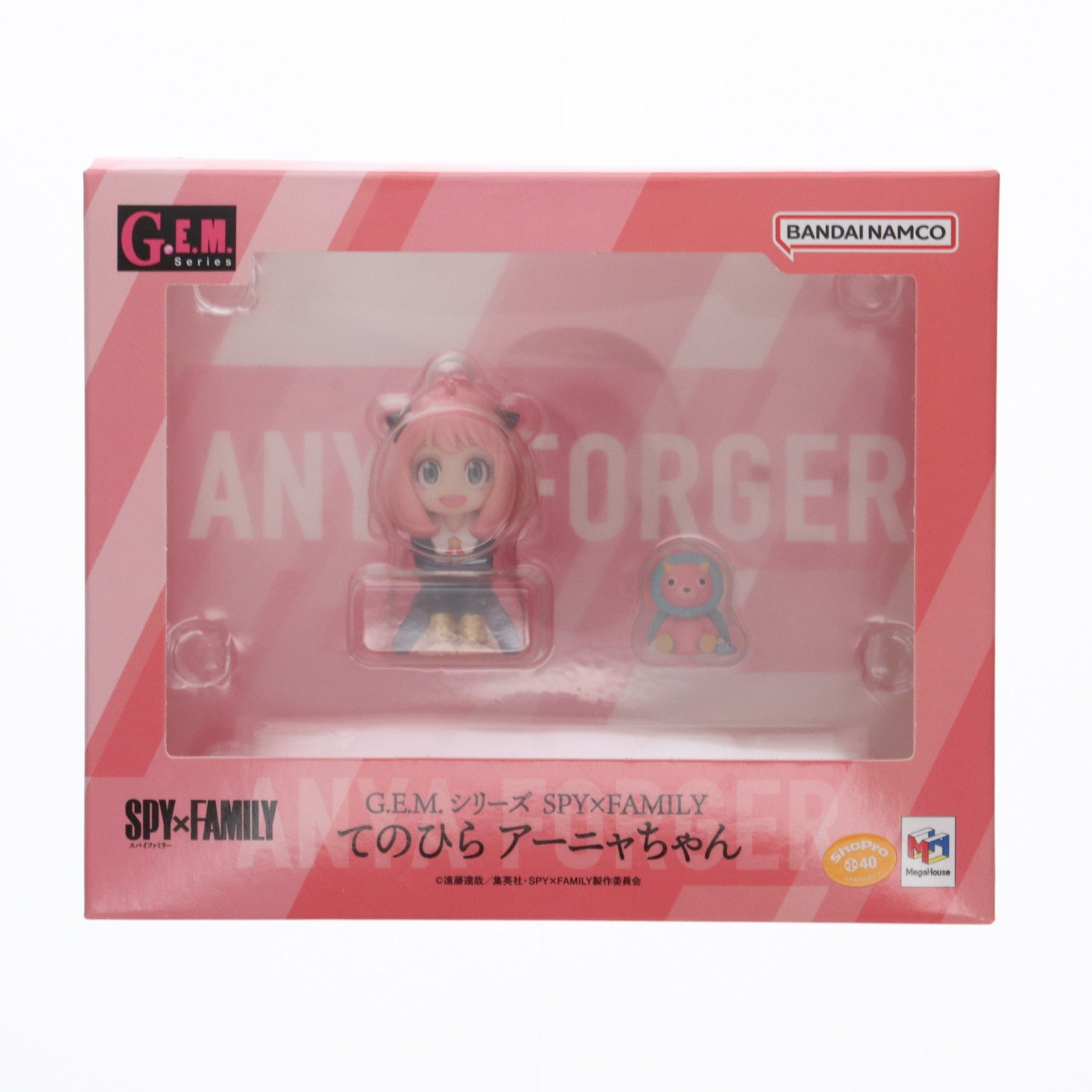 【中古即納】[FIG] G.E.M.シリーズ てのひらアーニャちゃん SPY×FAMILY(スパイファミリー) 完成品 フィギュア メガハウス(20220928)