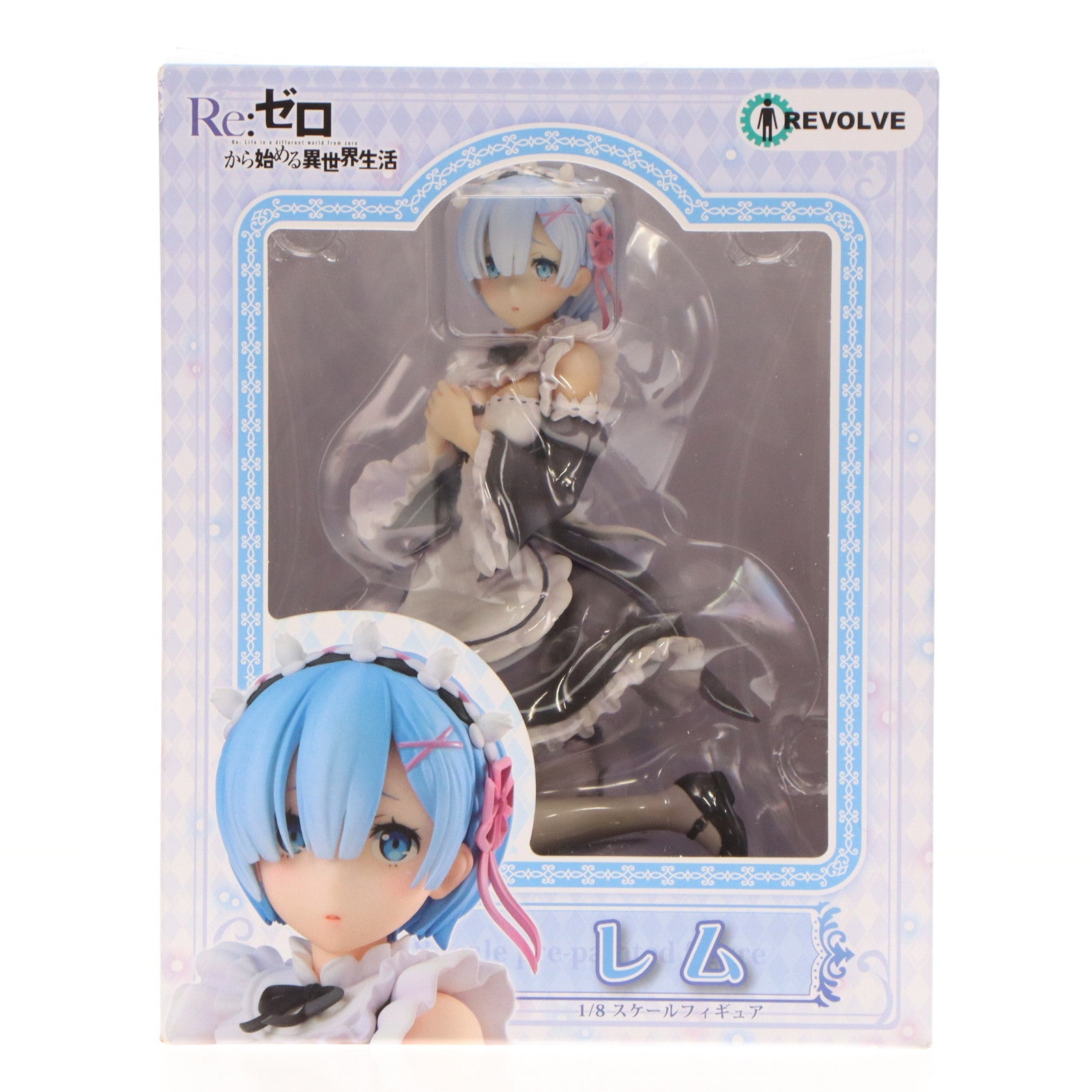 【中古即納】[FIG] レム Re:ゼロから始める異世界生活 1/8 完成品 フィギュア リボルブ(20180329)