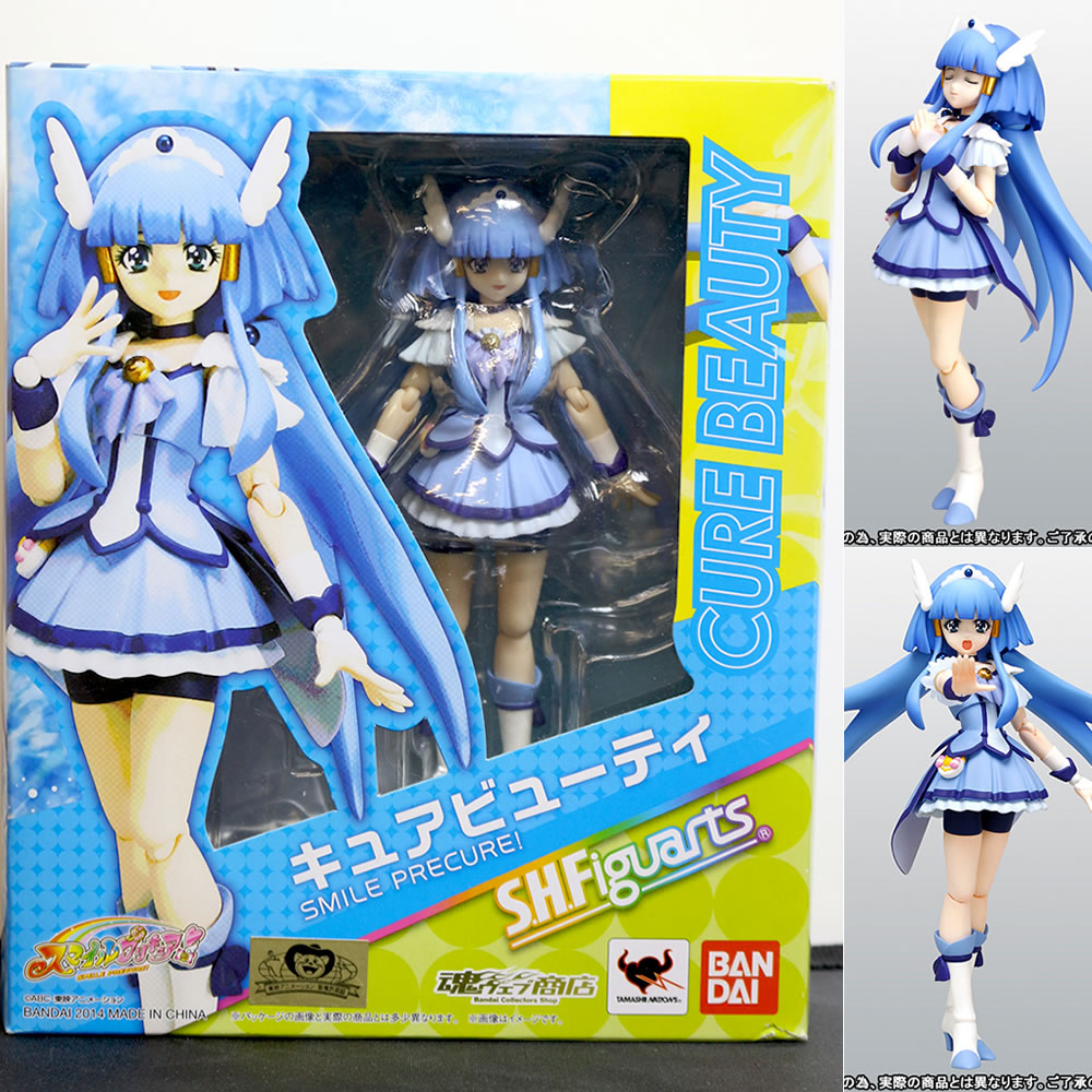 【中古即納】[FIG]魂ウェブ商店限定 S.H.Figuarts(フィギュアーツ) キュアビューティ スマイルプリキュア! 完成品 可動フィギュア バンダイ(20140124)