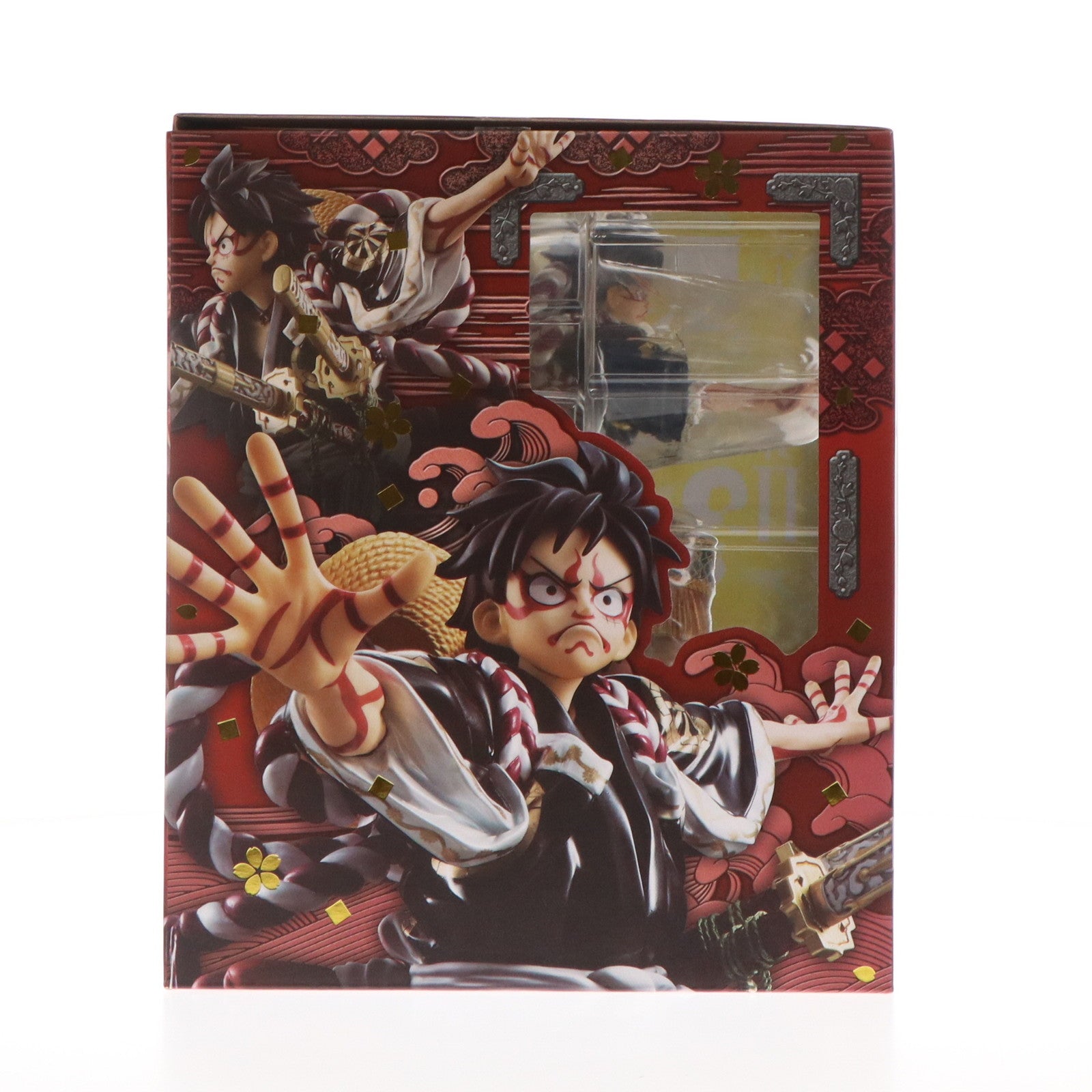 【中古即納】[FIG]Portrait.Of.Pirates ワンピース 『KABUKI EDITION』 モンキー・D・ルフィ 【再演】 ONE PIECE 1/8 完成品 フィギュア 新橋演舞場&メガトレショップ&オンラインショップ限定 メガハウス(20180228)