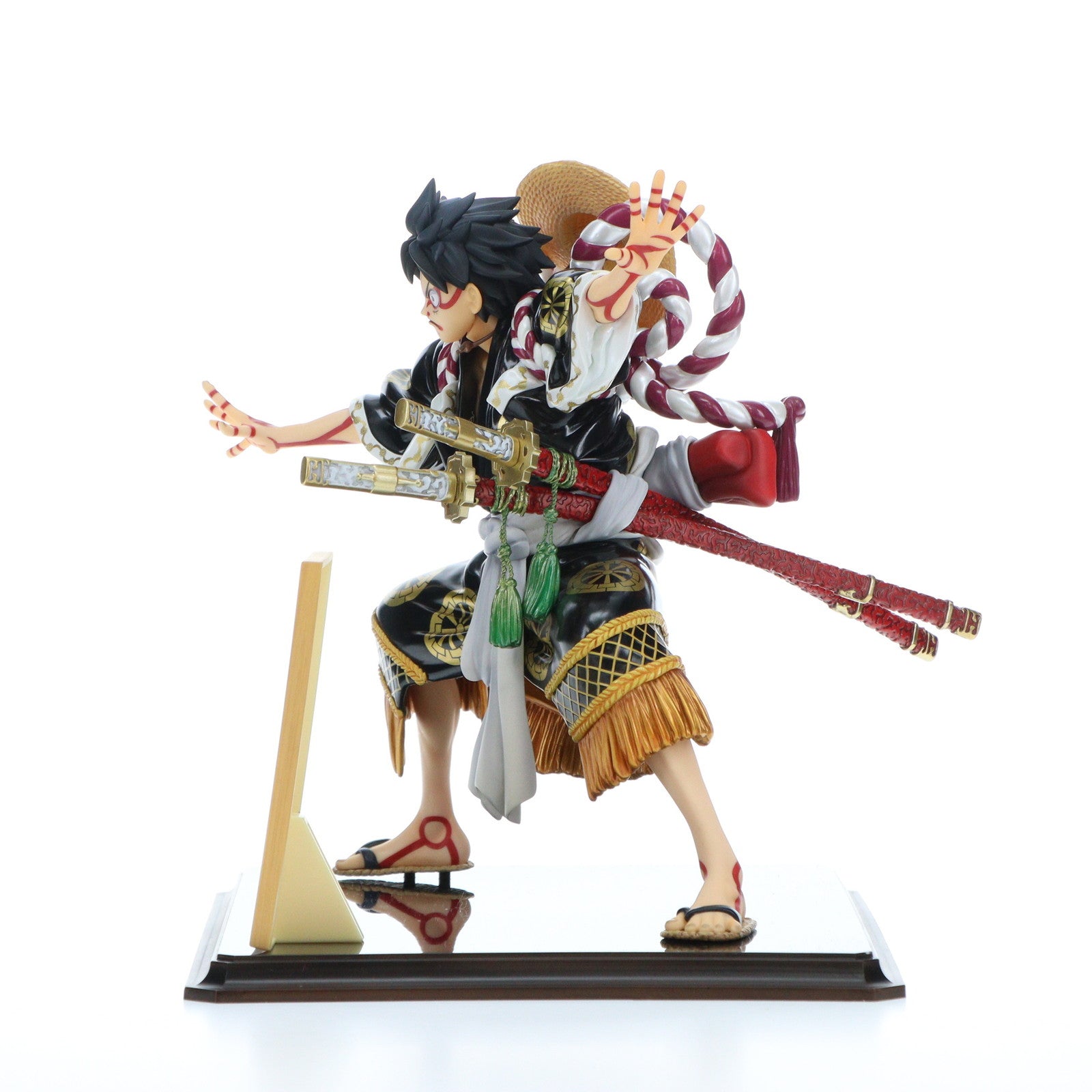 【中古即納】[FIG] Portrait.Of.Pirates ワンピース 『KABUKI EDITION』 モンキー・D・ルフィ 【再演】 ONE PIECE 1/8 完成品 フィギュア 新橋演舞場 メガトレショップ オンラインショップ限定 メガハウス(20180228)