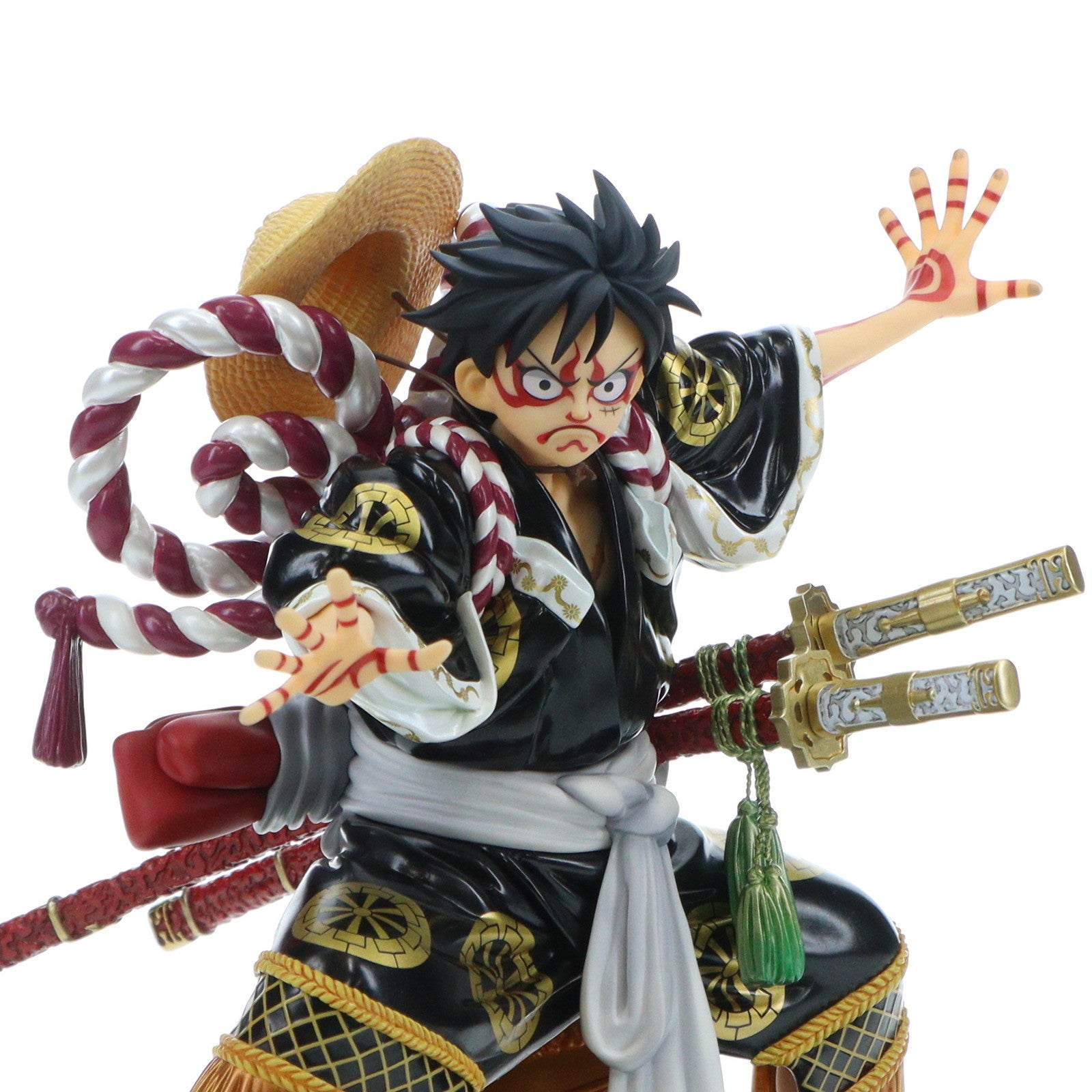 【中古即納】[FIG] Portrait.Of.Pirates ワンピース 『KABUKI EDITION』 モンキー・D・ルフィ 【再演】 ONE PIECE 1/8 完成品 フィギュア 新橋演舞場 メガトレショップ オンラインショップ限定 メガハウス(20180228)