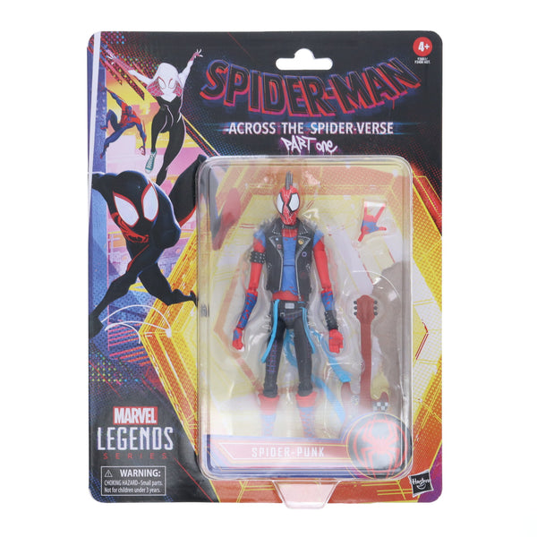 【中古即納】[FIG]マーベルレジェンド 6インチ・アクションフィギュア スパイダー・パンク スパイダーマン:アクロス・ザ・スパイダーバース 完成品  可動フィギュア ハズブロ