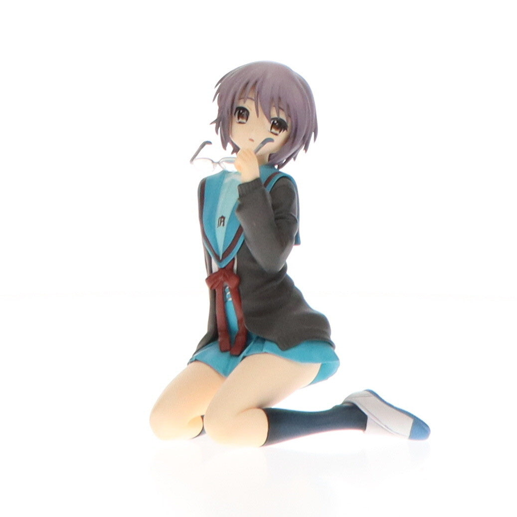 【中古即納】[FIG]長門有希(ながとゆき) 制服Ver. 涼宮ハルヒの憂鬱 1/8 完成品 フィギュア アルター(20090328)