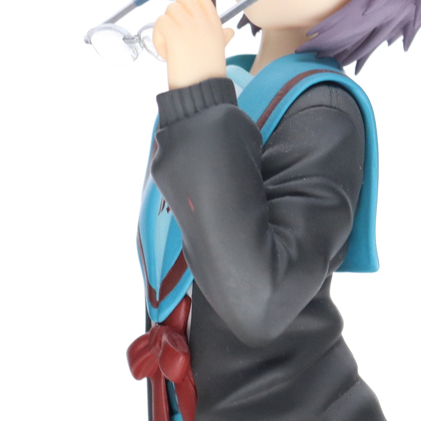 【中古即納】[FIG]長門有希(ながとゆき) 制服Ver. 涼宮ハルヒの憂鬱 1/8 完成品 フィギュア アルター(20090328)