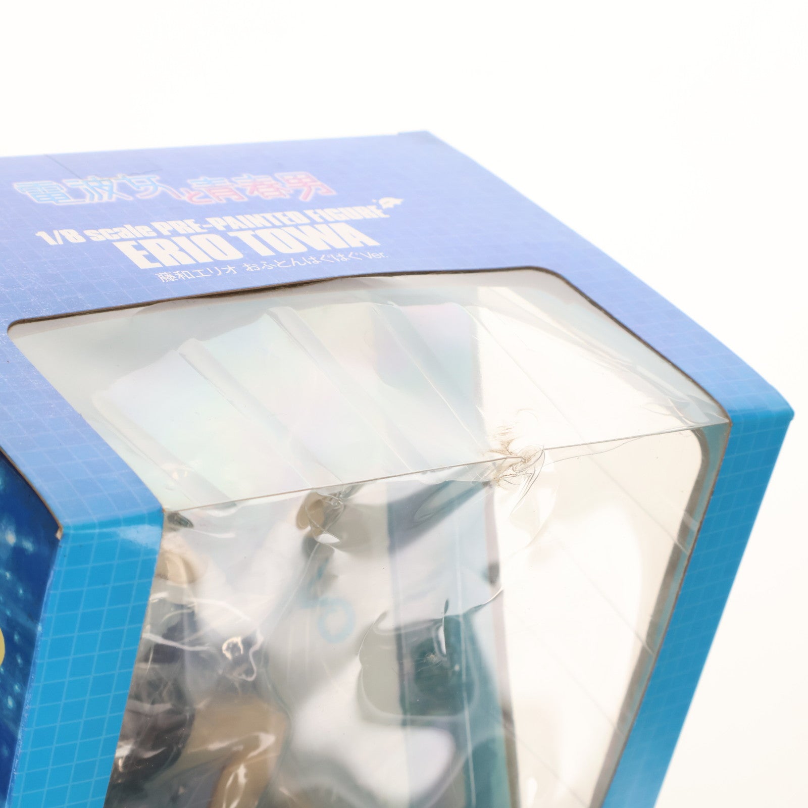 【中古即納】[FIG] 藤和エリオ(とうわえりお) おふとんはぐはぐVer. 電波女と青春男 1/8 完成品 フィギュア キャラアニ(トイズワークス) (20120523)