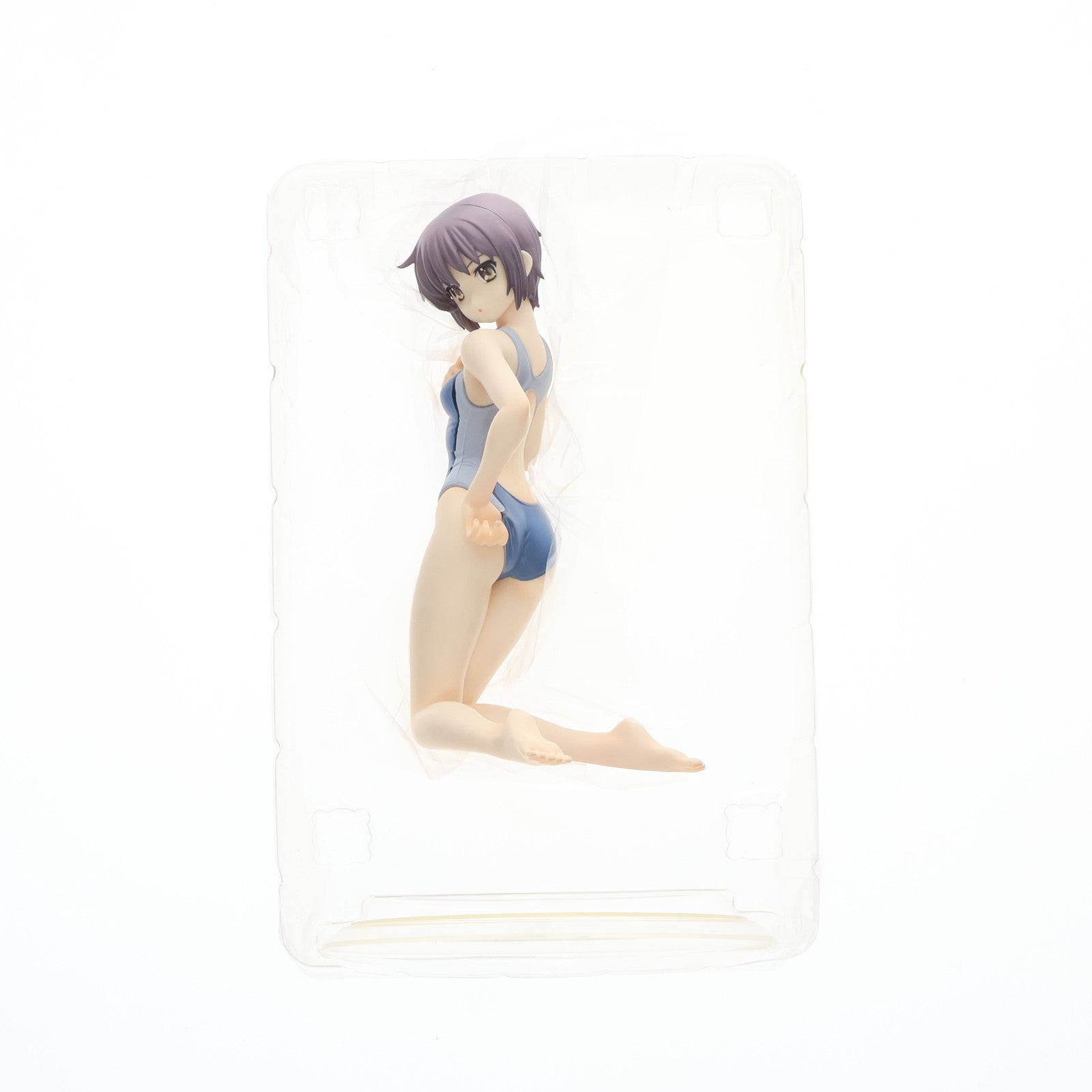 【中古即納】[FIG]長門有希(ながとゆき) 水着Ver. 涼宮ハルヒの憂鬱 1/8 完成品 フィギュア アルター(20080331)