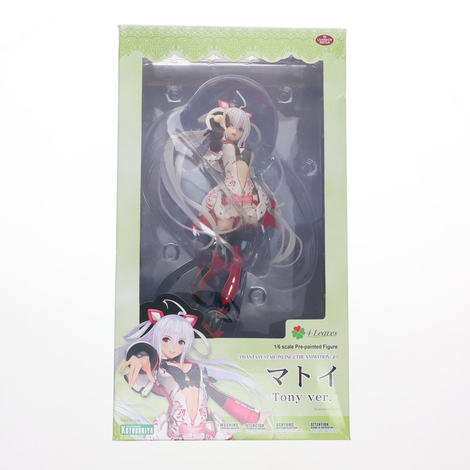 【中古即納】[FIG]4-Leaves マトイ -Tony ver.- ファンタシースターオンライン2 ジ アニメーション 1/6 完成品 フィギュア(PP685) コトブキヤ(20171227)