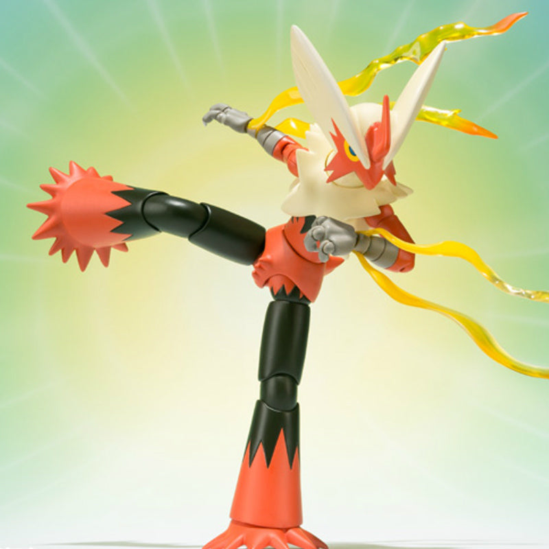 【中古即納】[FIG]S.H.Figuarts(フィギュアーツ) メガバシャーモ ポケットモンスター 完成品 可動フィギュア バンダイ(20141018)