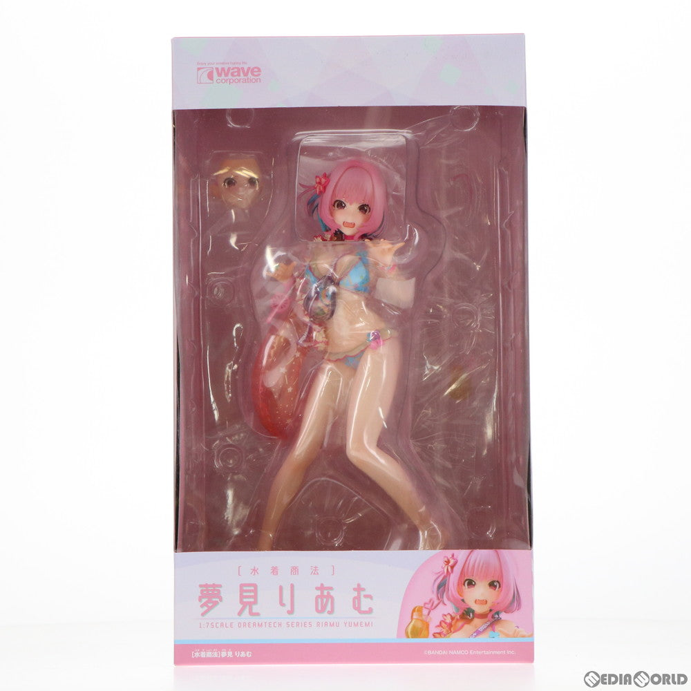 【中古即納】[FIG]ドリームテック [水着商法]夢見りあむ(ゆめみりあむ) アイドルマスター シンデレラガールズ 1/7 完成品  フィギュア(DT-168) ウェーブ(WAVE)(20211226)