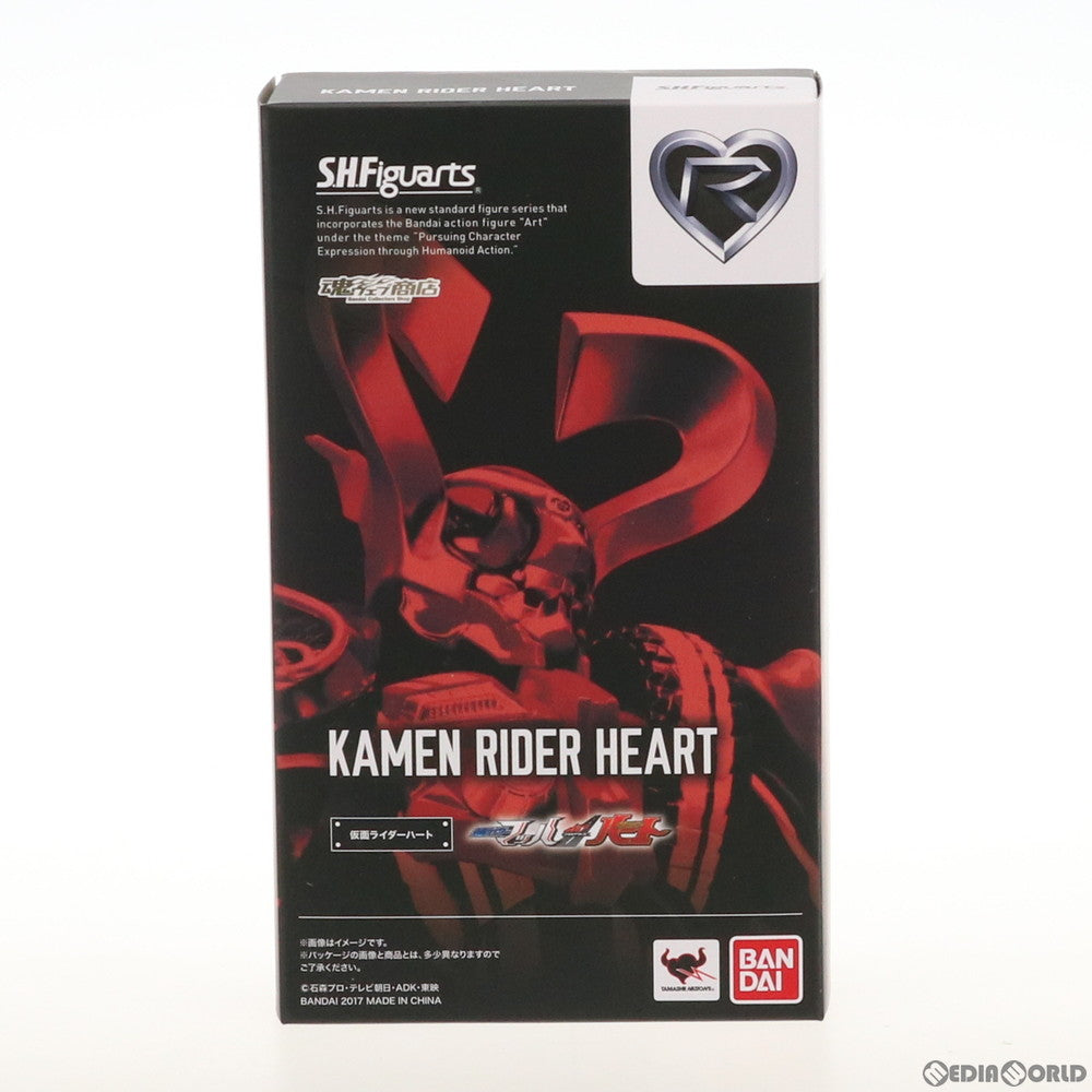 【中古即納】[FIG]魂ウェブ商店限定 S.H.Figuarts(フィギュアーツ) 仮面ライダーハート ドライブサーガ 仮面ライダーマッハ/仮面ライダーハート 完成品 可動フィギュア バンダイ(20170630)