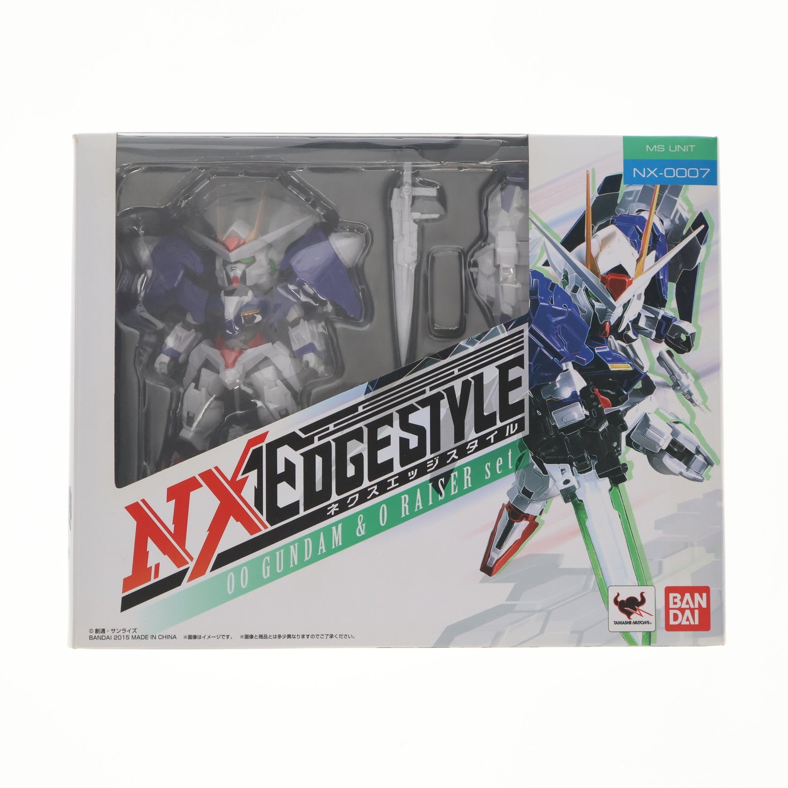 【中古即納】[FIG] ネクスエッジスタイル(MS UNIT) ダブルオーガンダム オーライザーセット 機動戦士ガンダム00 完成品 可動フィギュア バンダイ(20150724)