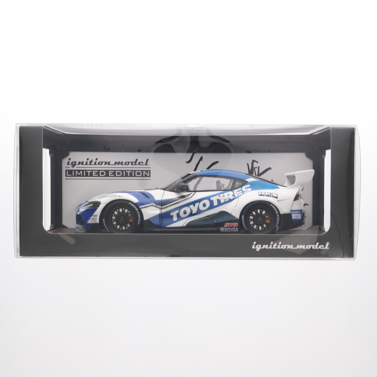 【中古即納】[MDL]1/18 PANDEM(パンデム) Supra A90(ホワイト×ブルー) 完成品 ミニカー(IG2763) ignition  model(イグニッションモデル)(20220729)