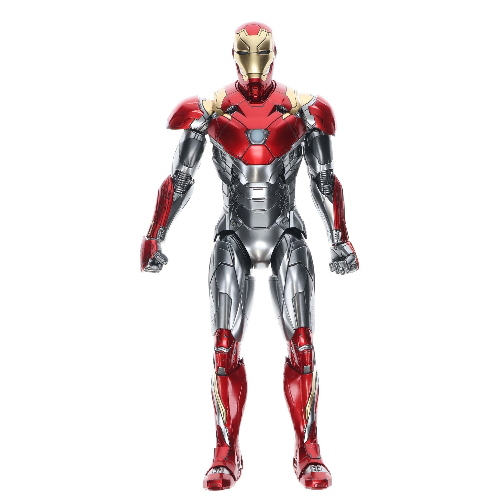 【中古即納】[FIG](再販)ムービー・マスターピース DIECAST アイアンマン・マーク47 スパイダーマン:ホームカミング 1/6 完成品  可動フィギュア(MM#427D19) ホットトイズ(20171029)