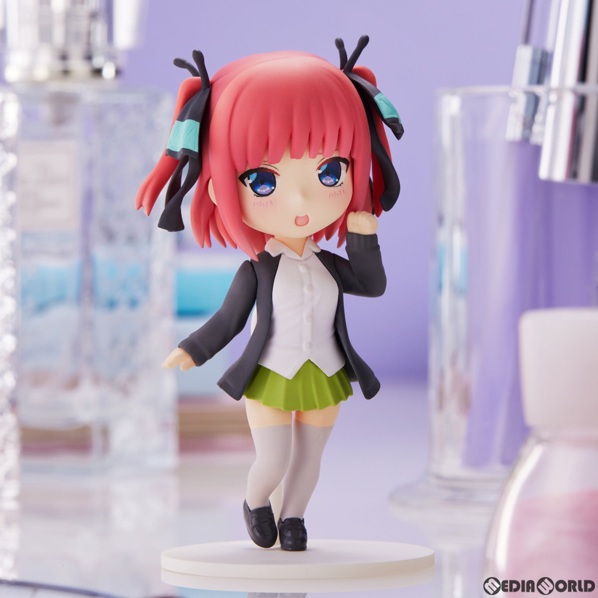 【中古即納】[FIG]中野二乃(なかのにの) 五等分の花嫁∬ 完成品 ミニフィギュア(PF209) PLUM(プラム)(20221030)