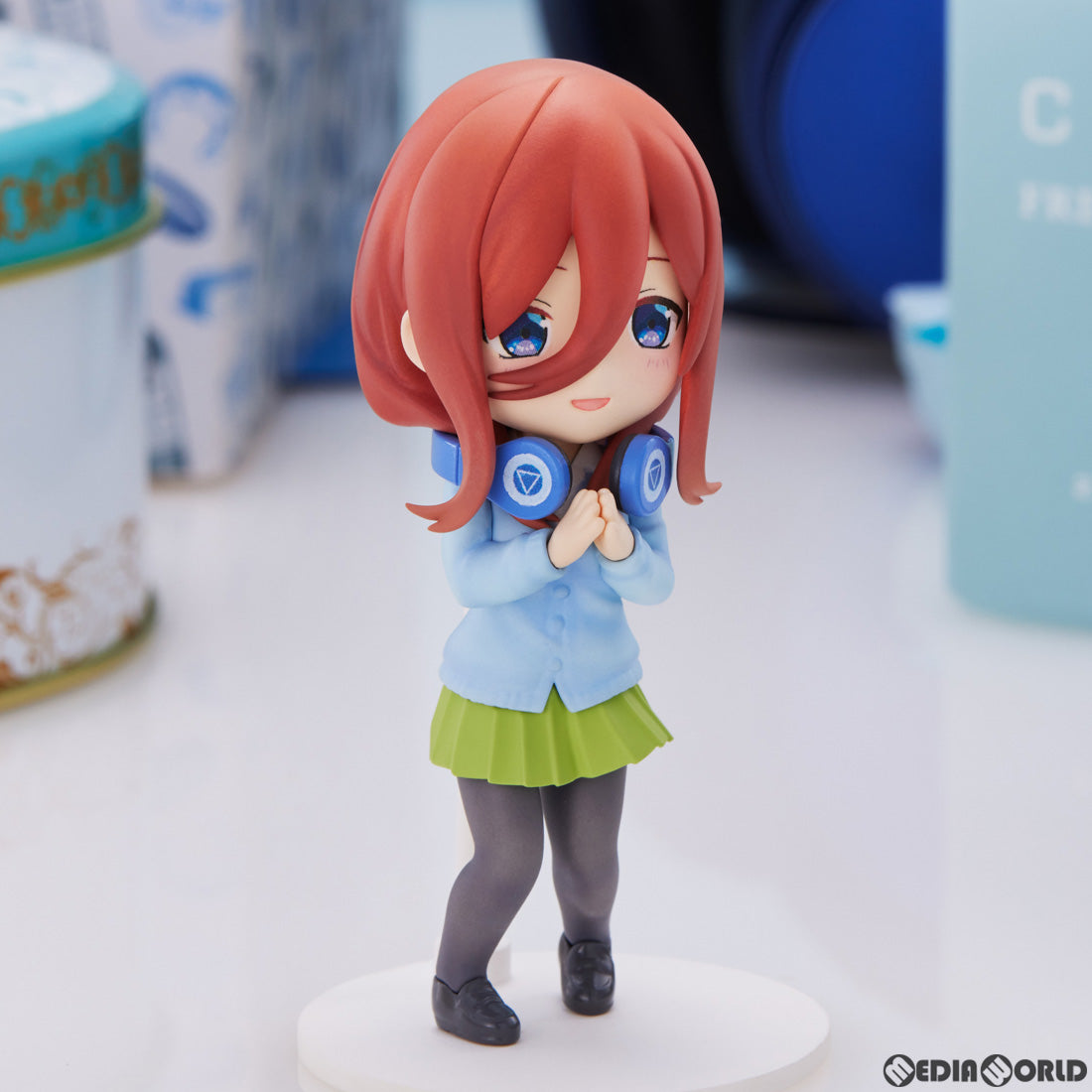 【中古即納】[FIG]中野三玖(なかのみく) 五等分の花嫁∬ 完成品 ミニフィギュア(PF210) PLUM(プラム)(20221030)