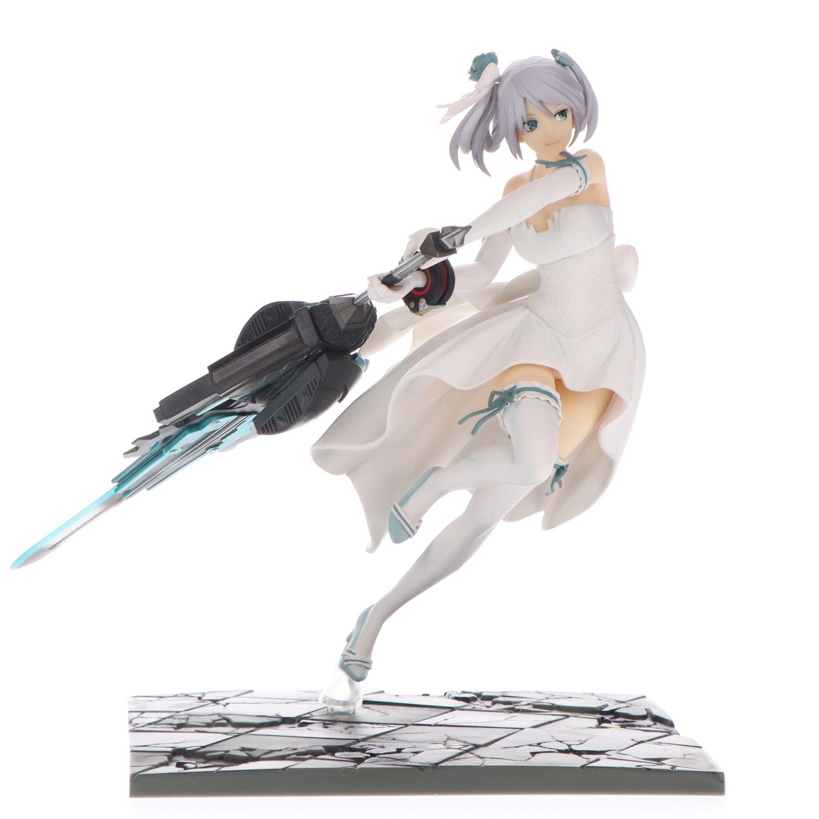 中古即納】[FIG]シエル・アランソン 純白のアニバーサリードレスVer. GOD EATER 2(ゴッドイーター2) 1/7 完成品 フィギュア  ソル・インターナショナル