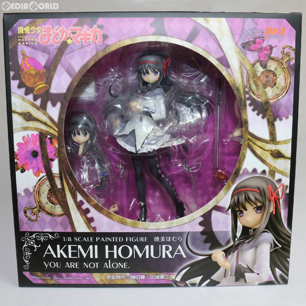 【中古即納】[FIG]暁美ほむら(あけみほむら) you are not alone. 魔法少女まどか☆マギカ 1/8 完成品 フィギュア ワンフェス2013冬&GOODSMILE ONLINE SHOP限定 グッドスマイルカンパニー(20130210)