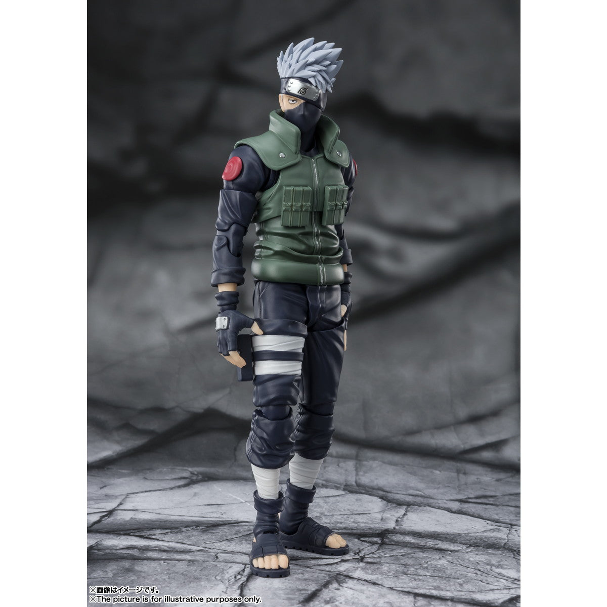 【中古即納】[FIG]S.H.Figuarts(フィギュアーツ) はたけカカシ -勇名轟く写輪眼の英雄- NARUTO-ナルト- 疾風伝 完成品 可動フィギュア バンダイスピリッツ(20221224)