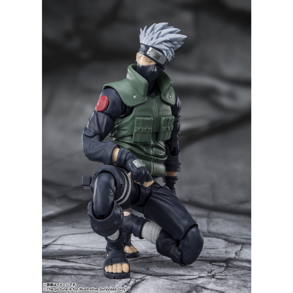 【中古即納】[FIG]S.H.Figuarts(フィギュアーツ) はたけカカシ -勇名轟く写輪眼の英雄- NARUTO-ナルト- 疾風伝 完成品 可動フィギュア バンダイスピリッツ(20221224)