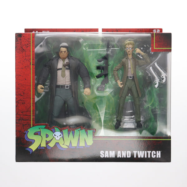 中古即納】[FIG]7インチ・デラックス アクションフィギュア サム&トゥイッチ SPAWN(スポーン) 完成品 可動フィギュア マクファーレン・トイズ /ホットトイズ