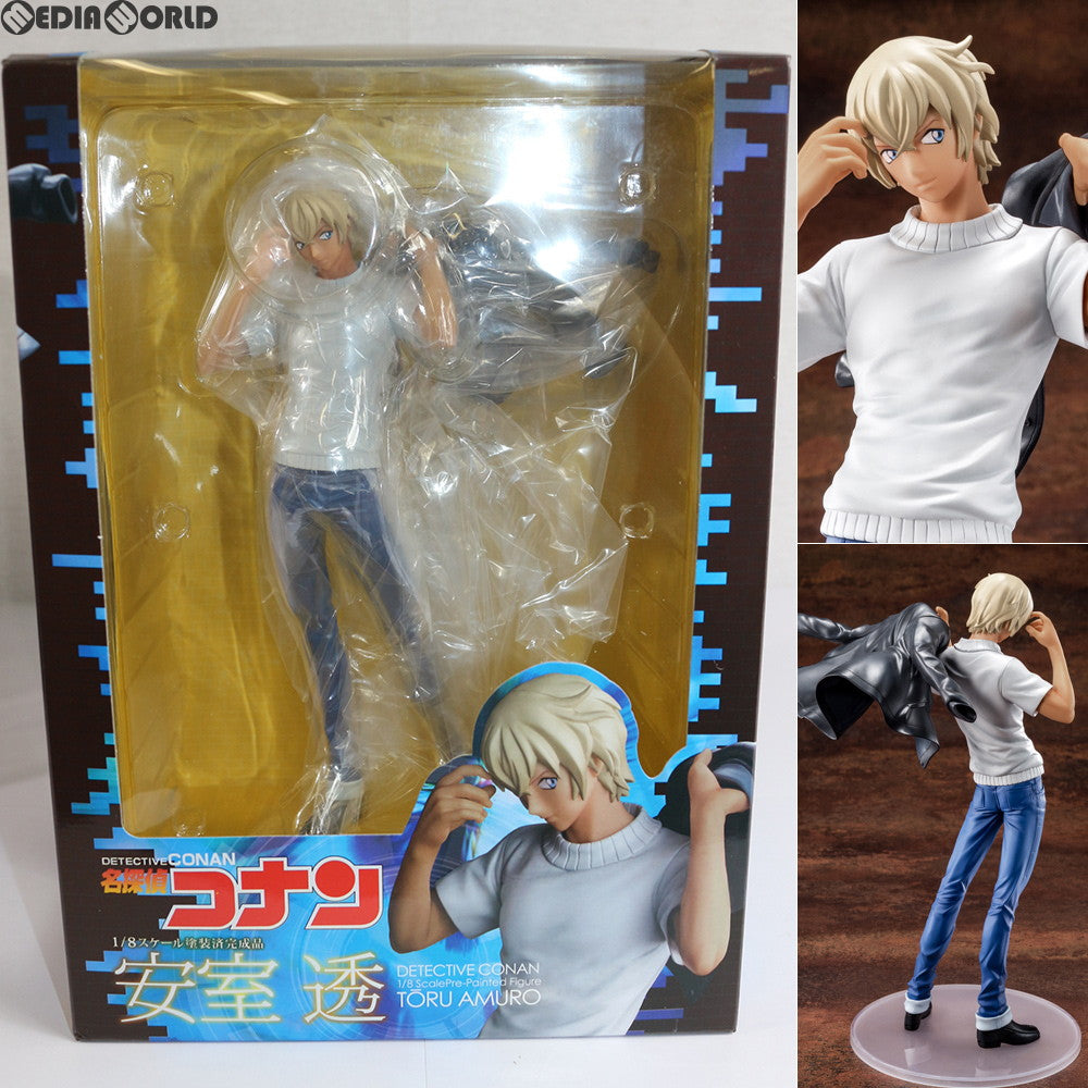 【中古即納】[FIG] 安室透(あむろとおる) 名探偵コナン 1/8 完成品 フィギュア トムス・エンタテインメント(20181031)