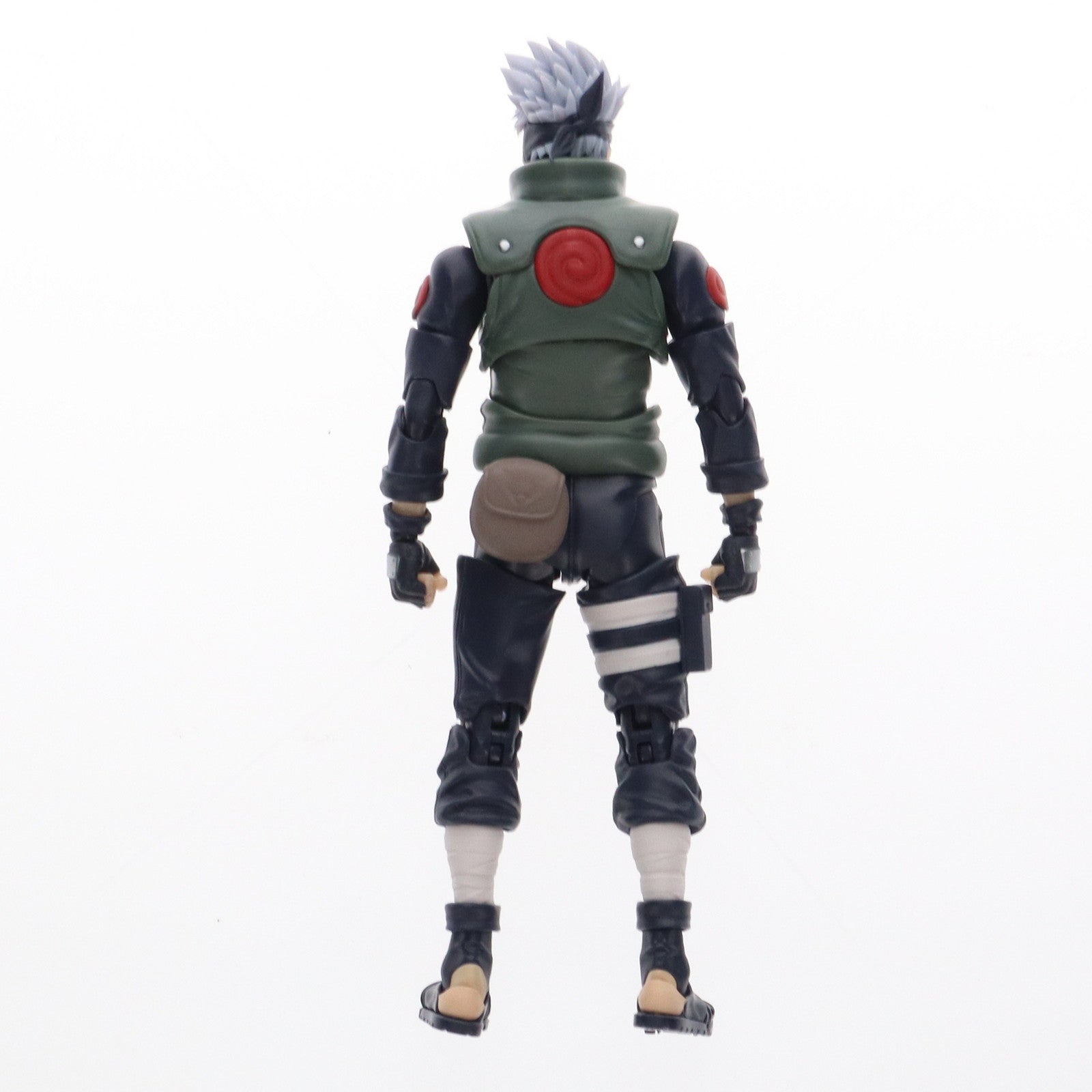 中古即納】[FIG]S.H.Figuarts(フィギュアーツ) はたけカカシ -勇名轟く写輪眼の英雄- NARUTO-ナルト- 疾風伝 完成品 可動フィギュア  バンダイスピリッツ