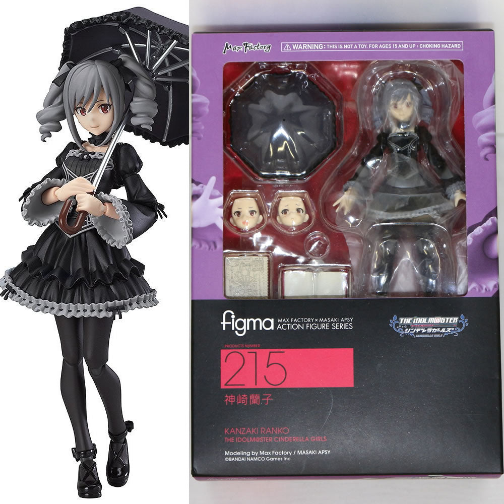 【中古即納】[FIG]figma(フィグマ) 215 神崎蘭子(かんざきらんこ) アイドルマスター シンデレラガールズ 完成品 可動フィギュア  マックスファクトリー(20140629)