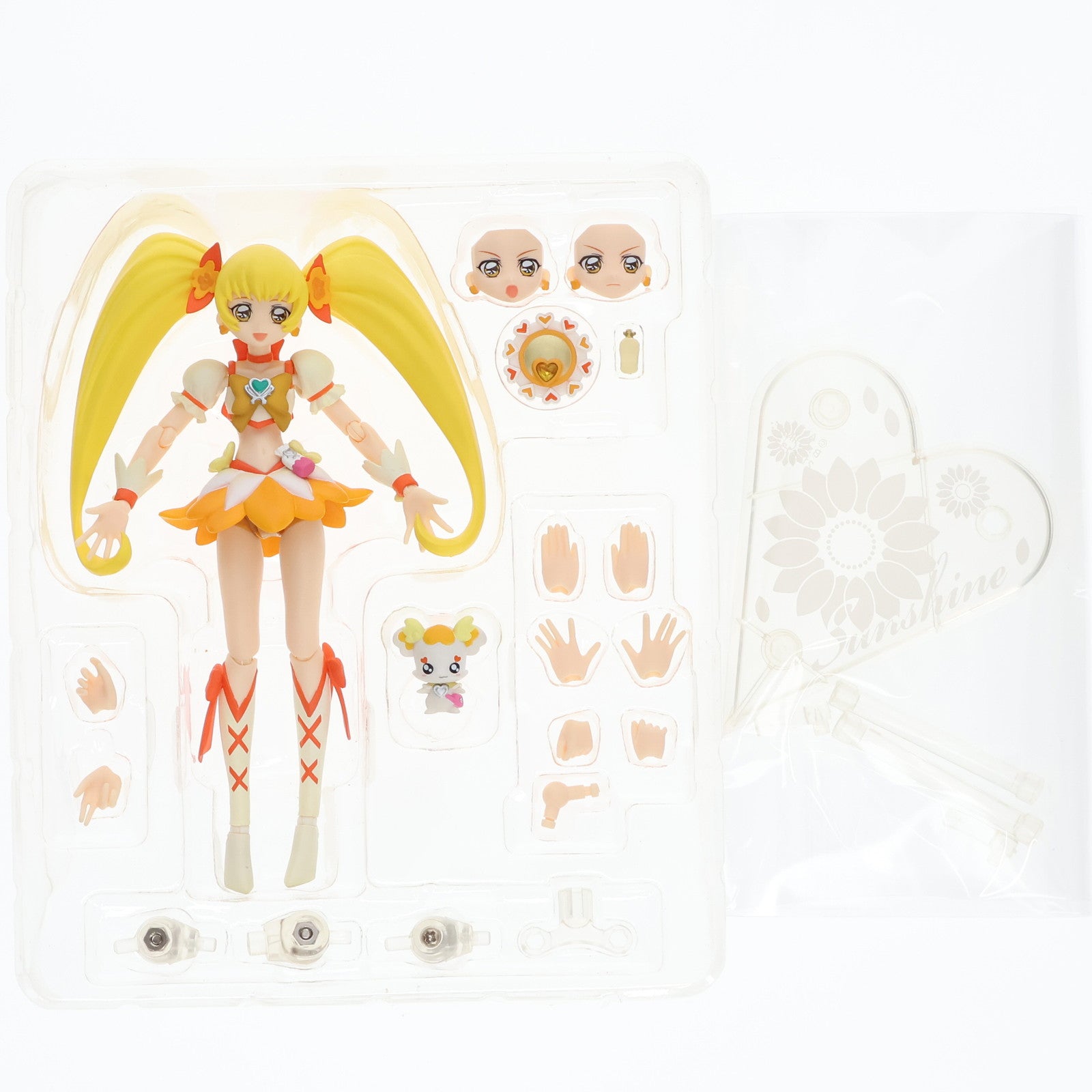 【中古即納】[FIG]S.H.Figuarts(フィギュアーツ) キュアサンシャイン ハートキャッチプリキュア! 完成品 可動フィギュア バンダイ(20110611)