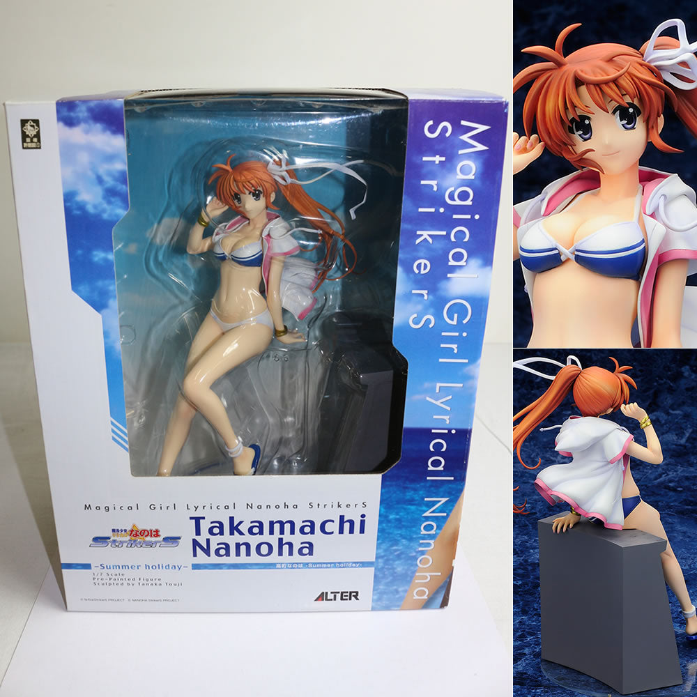 【中古即納】[FIG]高町なのは(たかまちなのは) -Summer holiday- 魔法少女リリカルなのはStrikerS 1/7 完成品 フィギュア アルター(20130822)