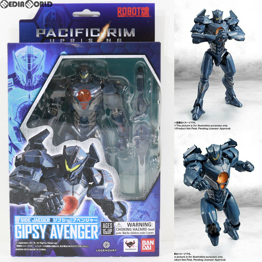 【中古即納】[FIG]ROBOT魂(SIDE JAEGER) ジプシー・アベンジャー パシフィック・リム:アップライジング 完成品 可動フィギュア バンダイ(20180224)