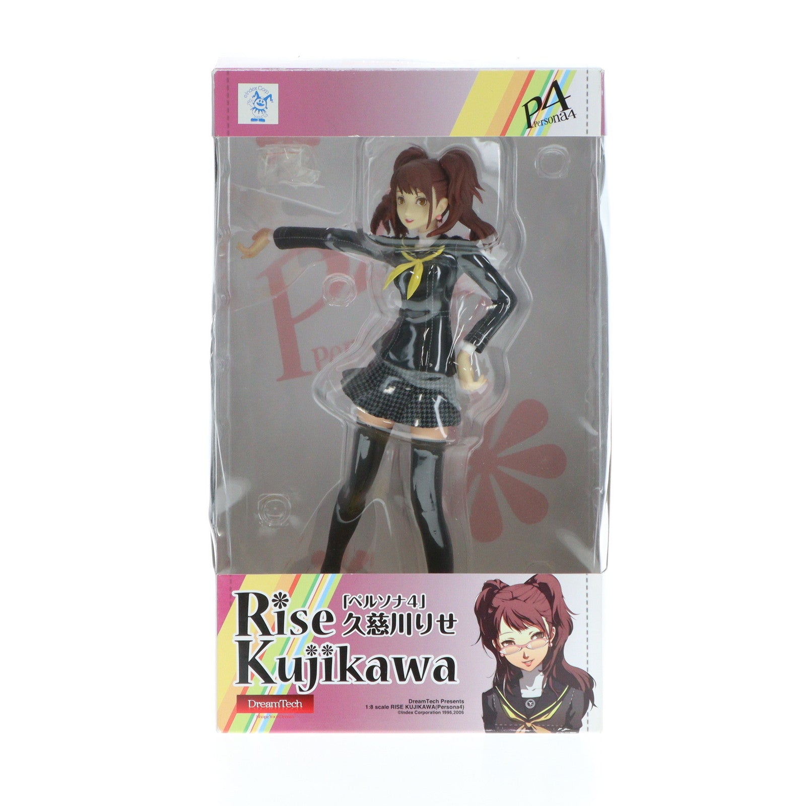 【中古即納】[FIG]ドリームテック 久慈川りせ(くじかわりせ) ペルソナ4 1/8 完成品 フィギュア(DT-54)  ウェーブ(WAVE)(20120309)