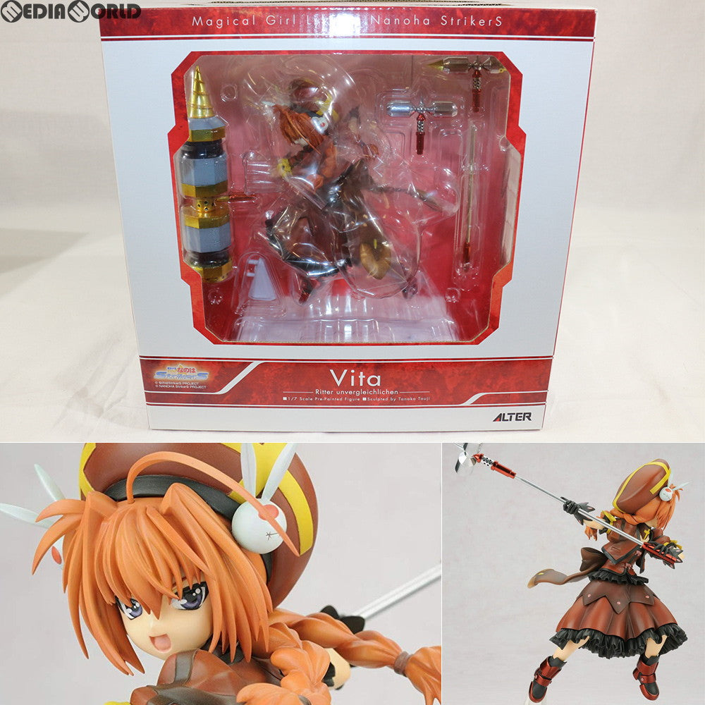 【中古即納】[FIG]ヴィータ 魔法少女リリカルなのはStrikerS(ストライカーズ) 1/7 完成品 フィギュア アルター(20090917)