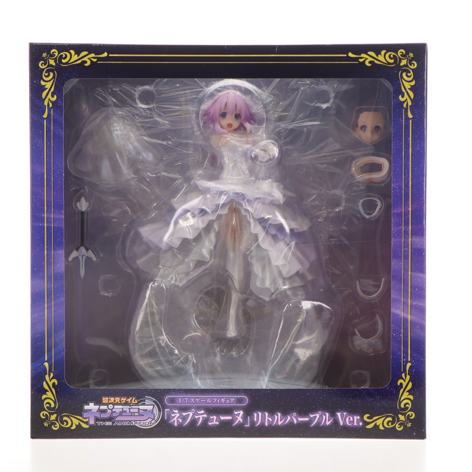 【中古即納】[FIG] OVA 超次元ゲイム ネプテューヌ 〜陽だまりのリトルパープル〜 Blu-ray LIMITED EDITION(ネプテューヌ リトルパープルver. 1/7 フィギュア付属) 完成品(FFXT-8) フロンティアワークス(20230426)